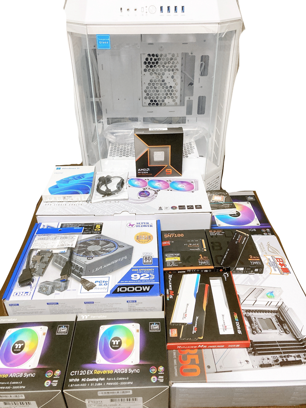 自作PCを組みました｜しく