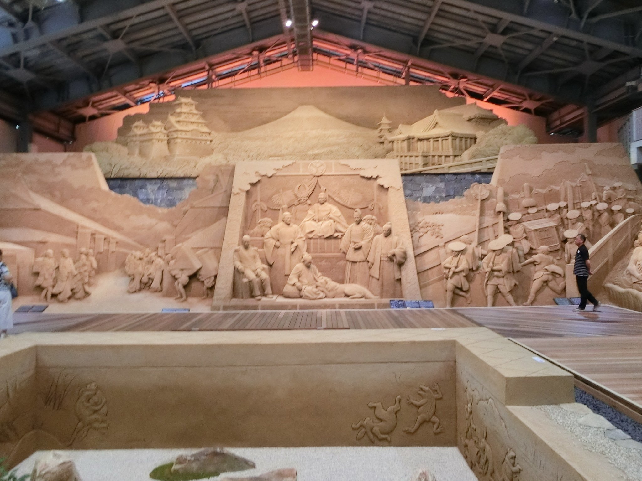 鳥取砂丘 砂の美術館『第16期展示「砂で世界旅行・日本」』｜やんまあ