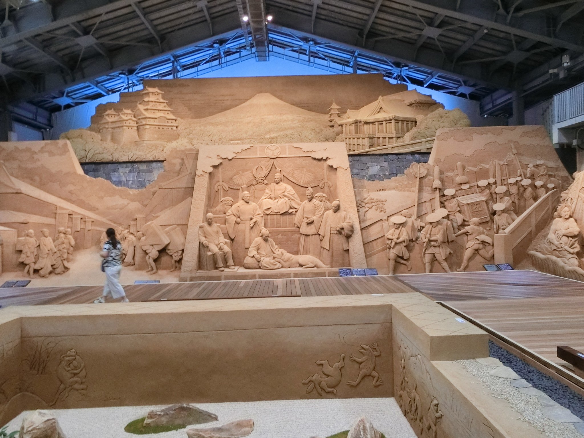 鳥取砂丘 砂の美術館『第16期展示「砂で世界旅行・日本」』｜やんまあ