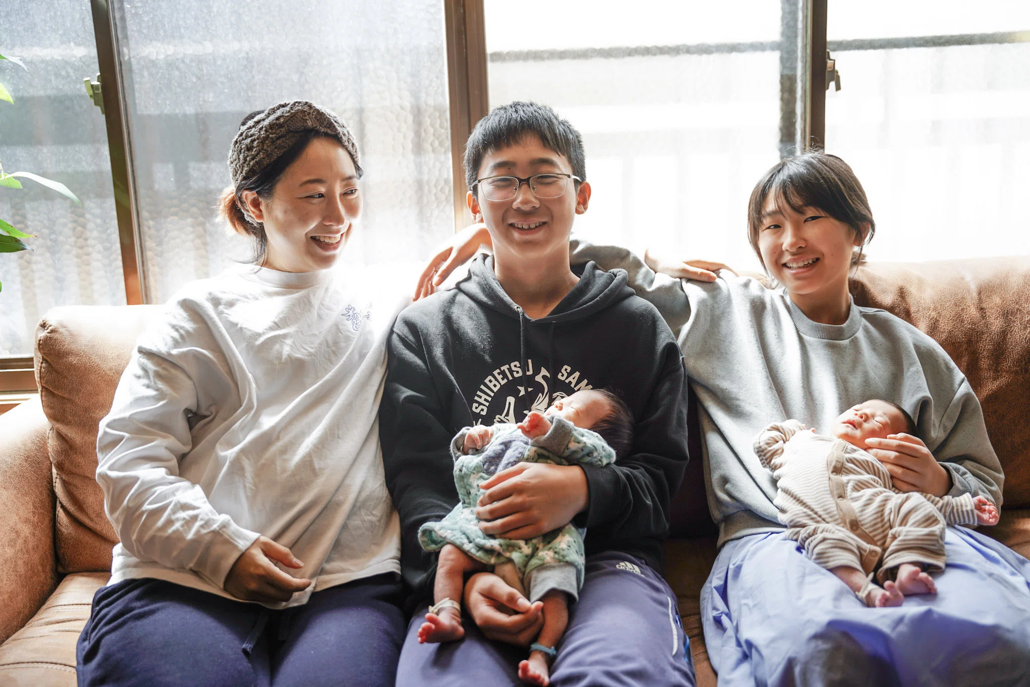 40歳、双子を産んで4人の母になった。｜もめ