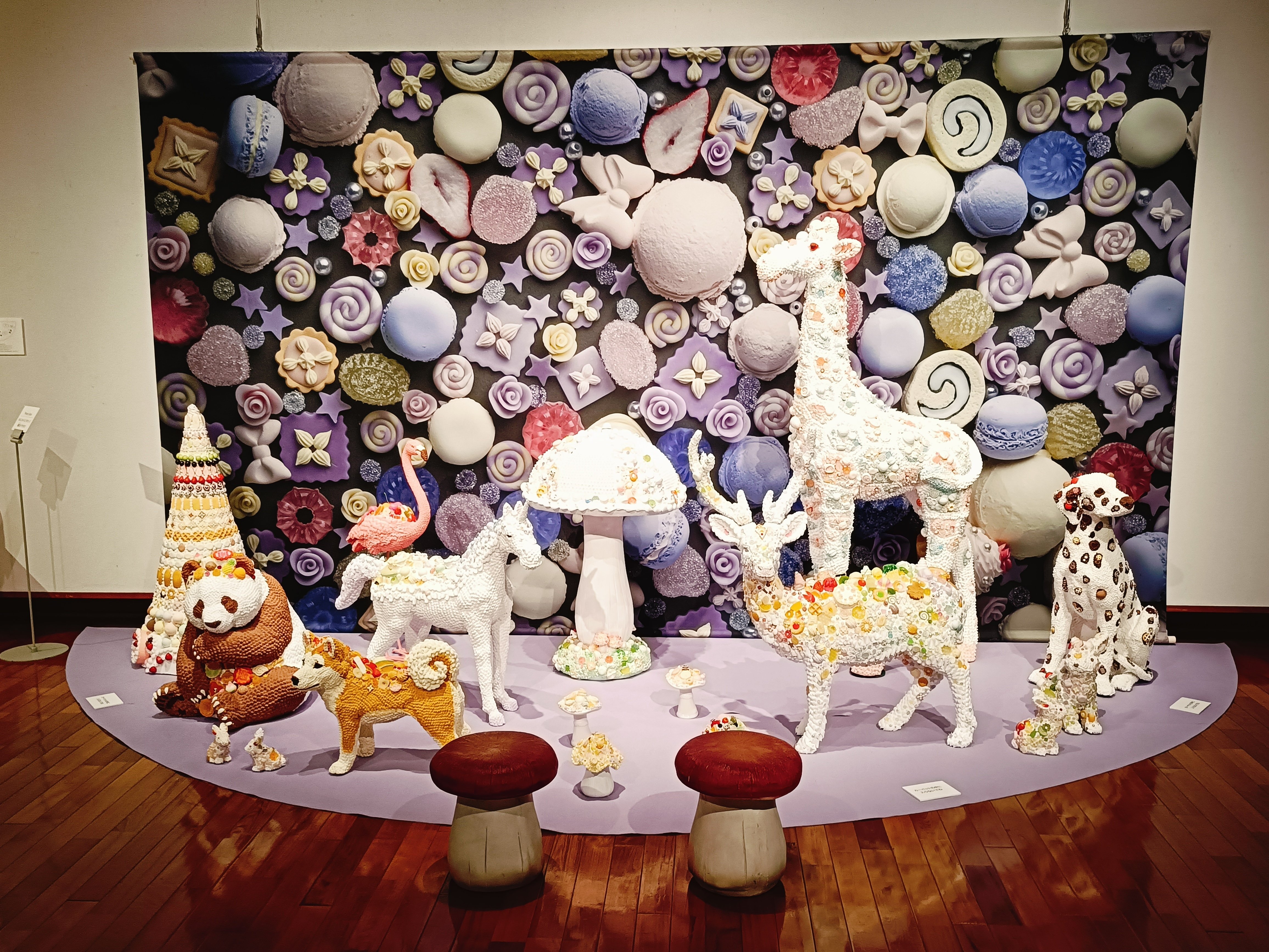 お菓子な勘違い🍭✨（〜渡辺おさむスイーツアート〜お菓子の美術館