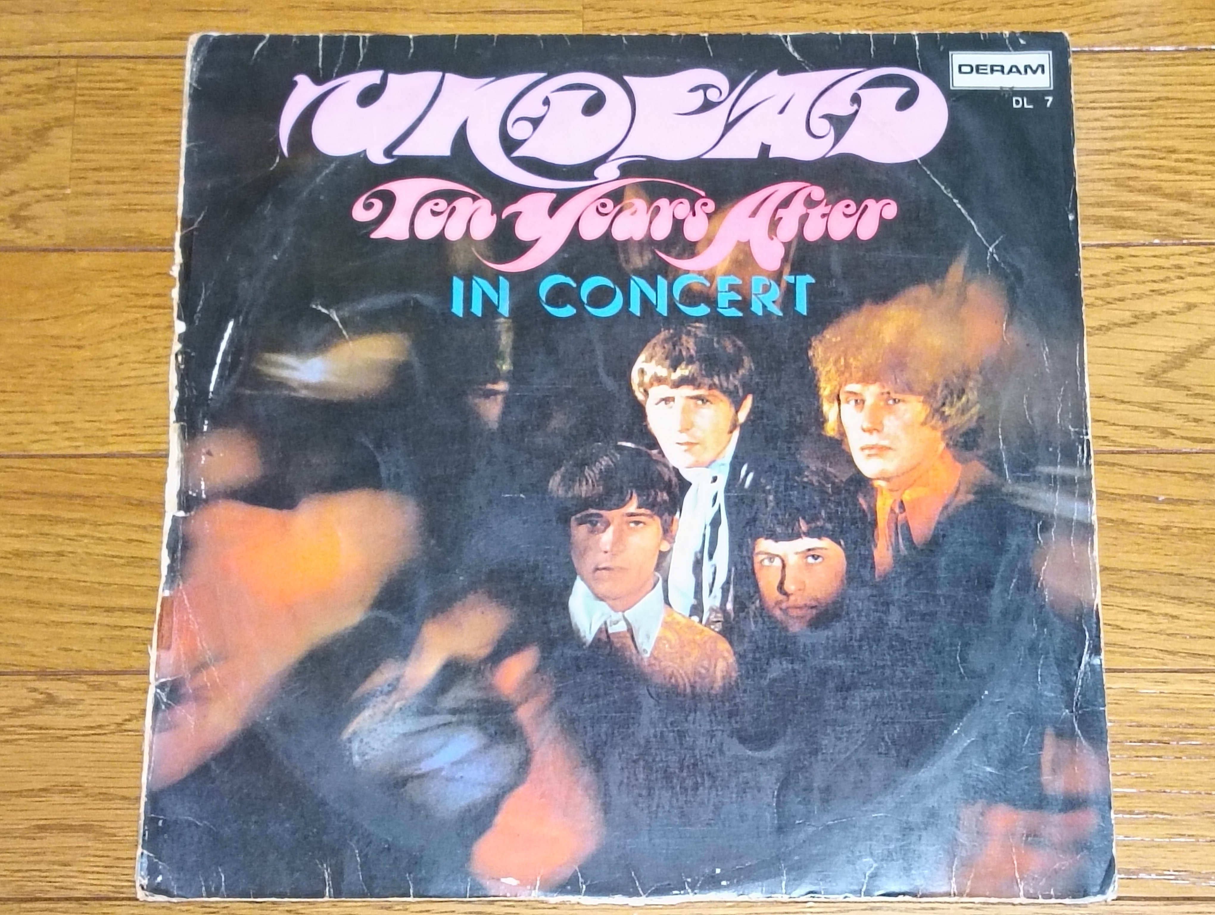 TEN YEARS AFTER 国内盤　オリジナル Undead】(1968) Ten Years After 本領発揮の初ライブ・アルバム