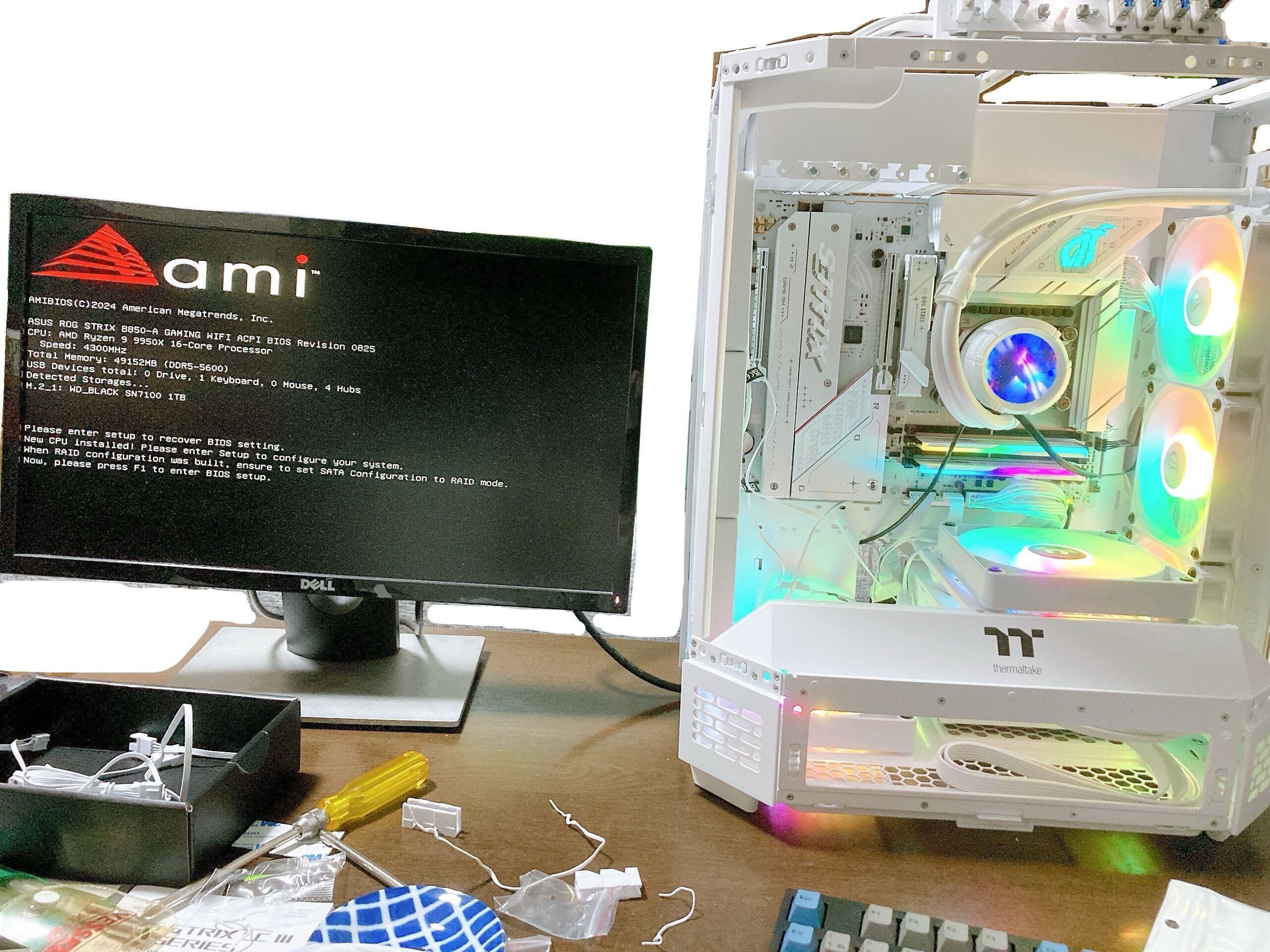 自作PCを組みました｜しく