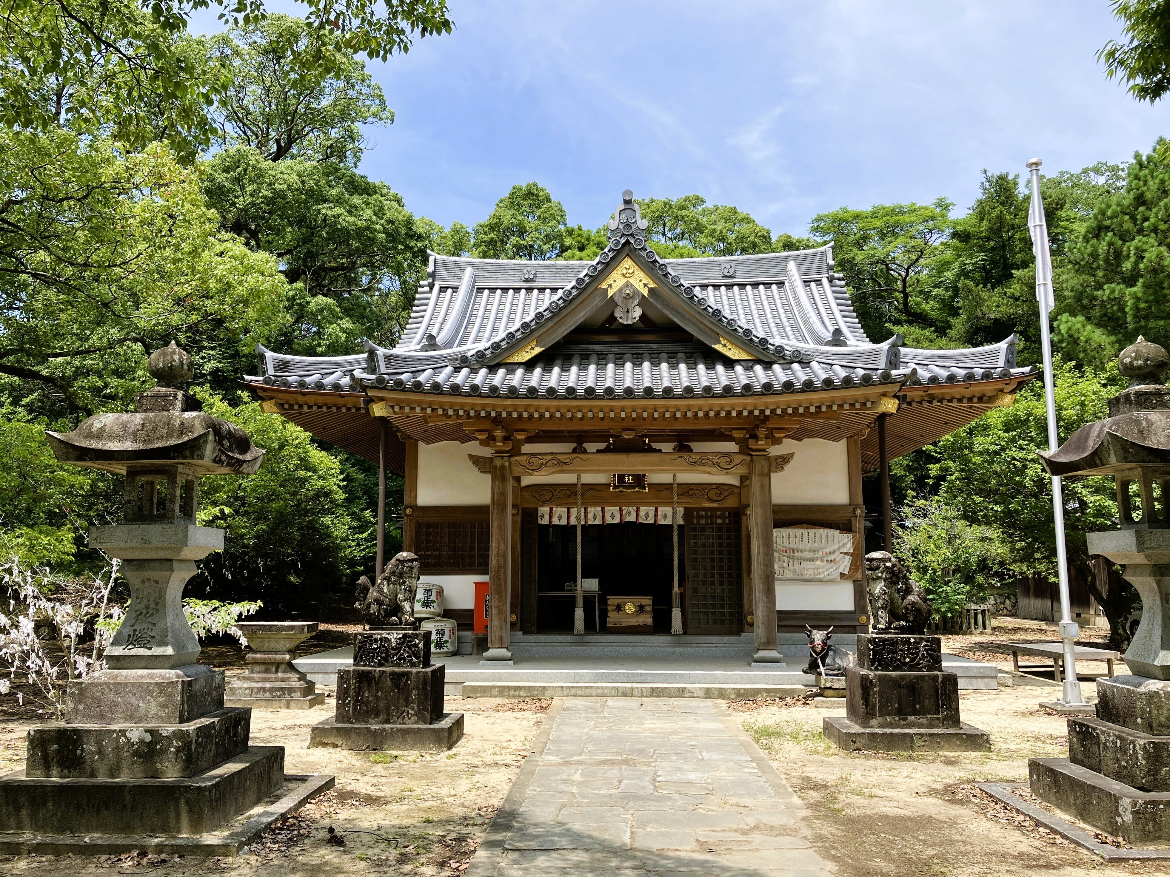 7/8 ハロー狛犬紀行・深江神社｜南里秀子
