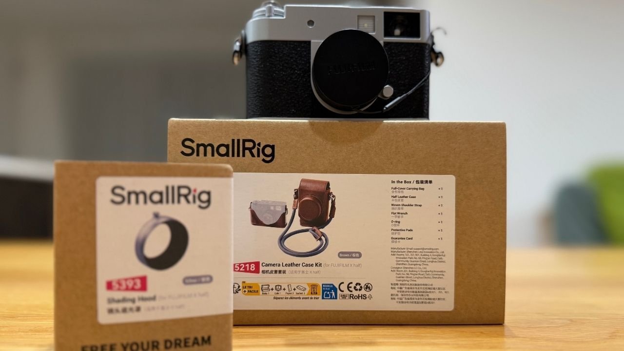 X-HF1 (X half)用のアクセサリーを購入！早速開封レビューしてみた