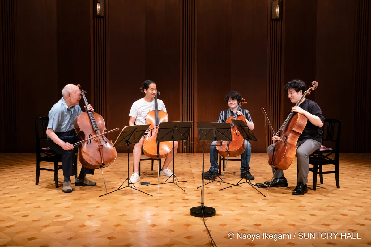 チェロとチェリストの物語#1 運命的にチェロと出会った、若き俊英たちの話|SUNTORY HALLのHibiki
