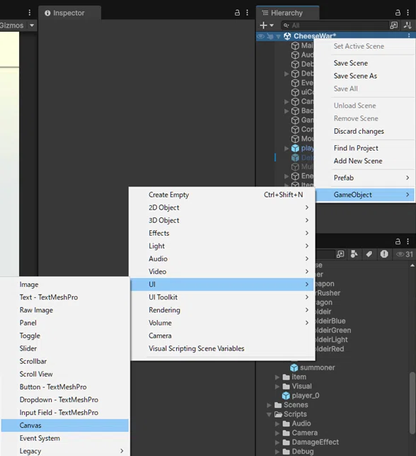 Unity Debug Canvas UnityでAIと「デバッグ用の表示をまとめてON/OFF」|k3