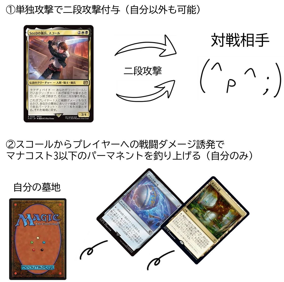 EDH】カテラン組合の班長、スコール 【傭兵デッキ】｜てらろん