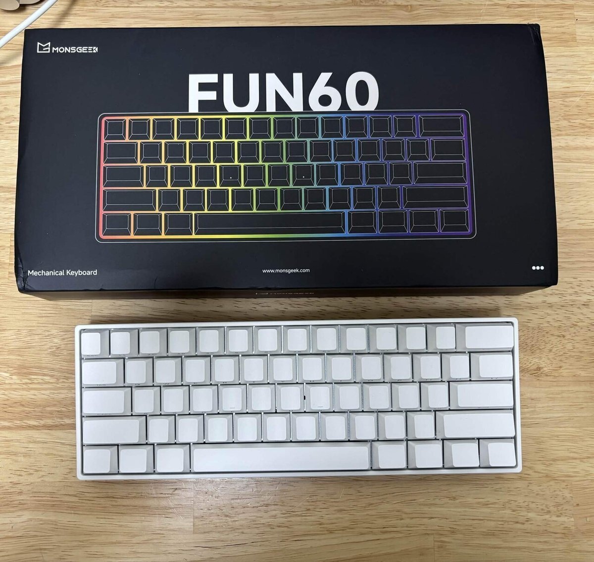 MonsGeek 新世代のラピッドトリガーキーボード FUN60 – kitcut