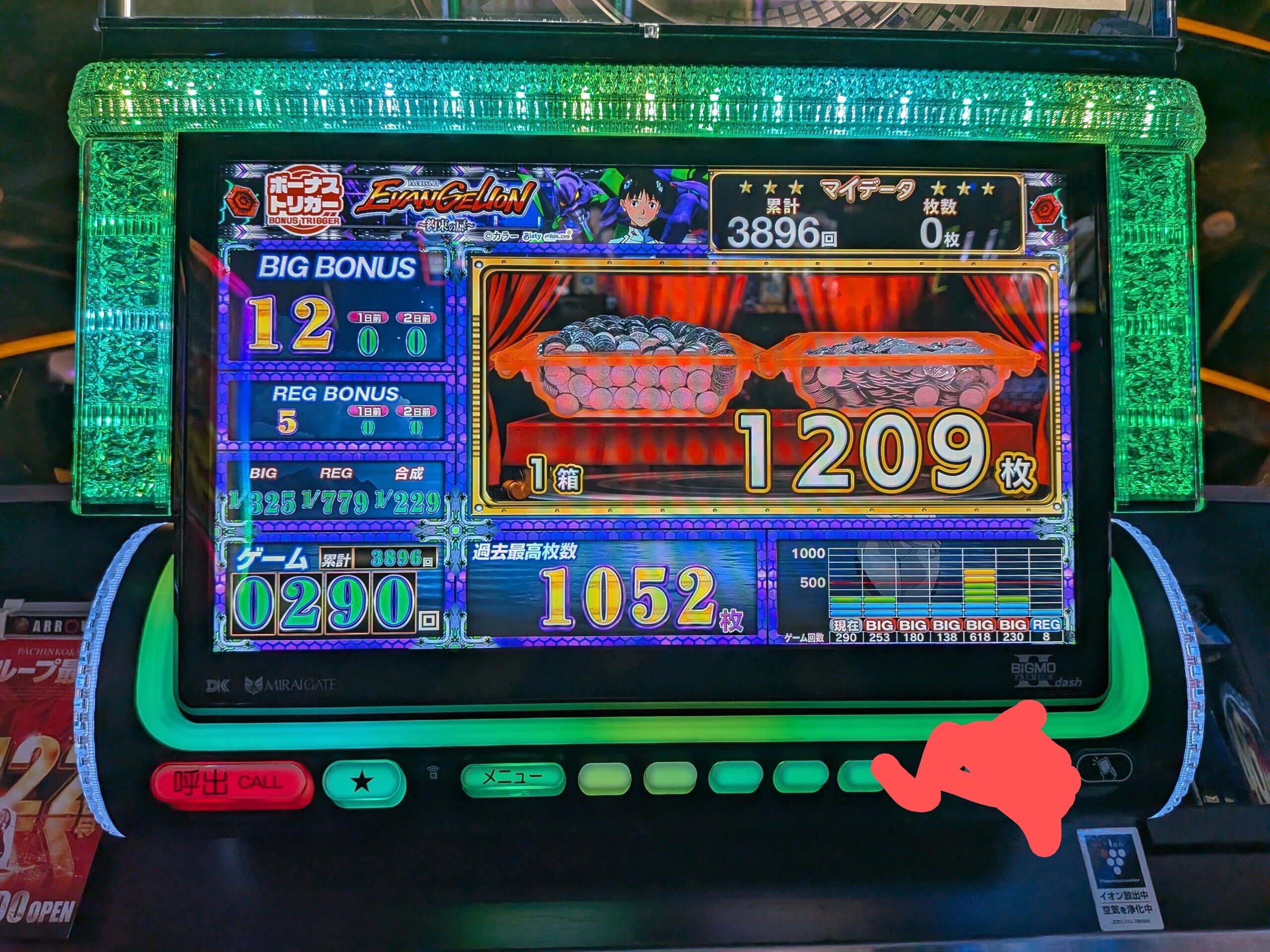 設定推測】エヴァンゲリオン～約束の扉～ 設定判別方法徹底解説！｜きすけ