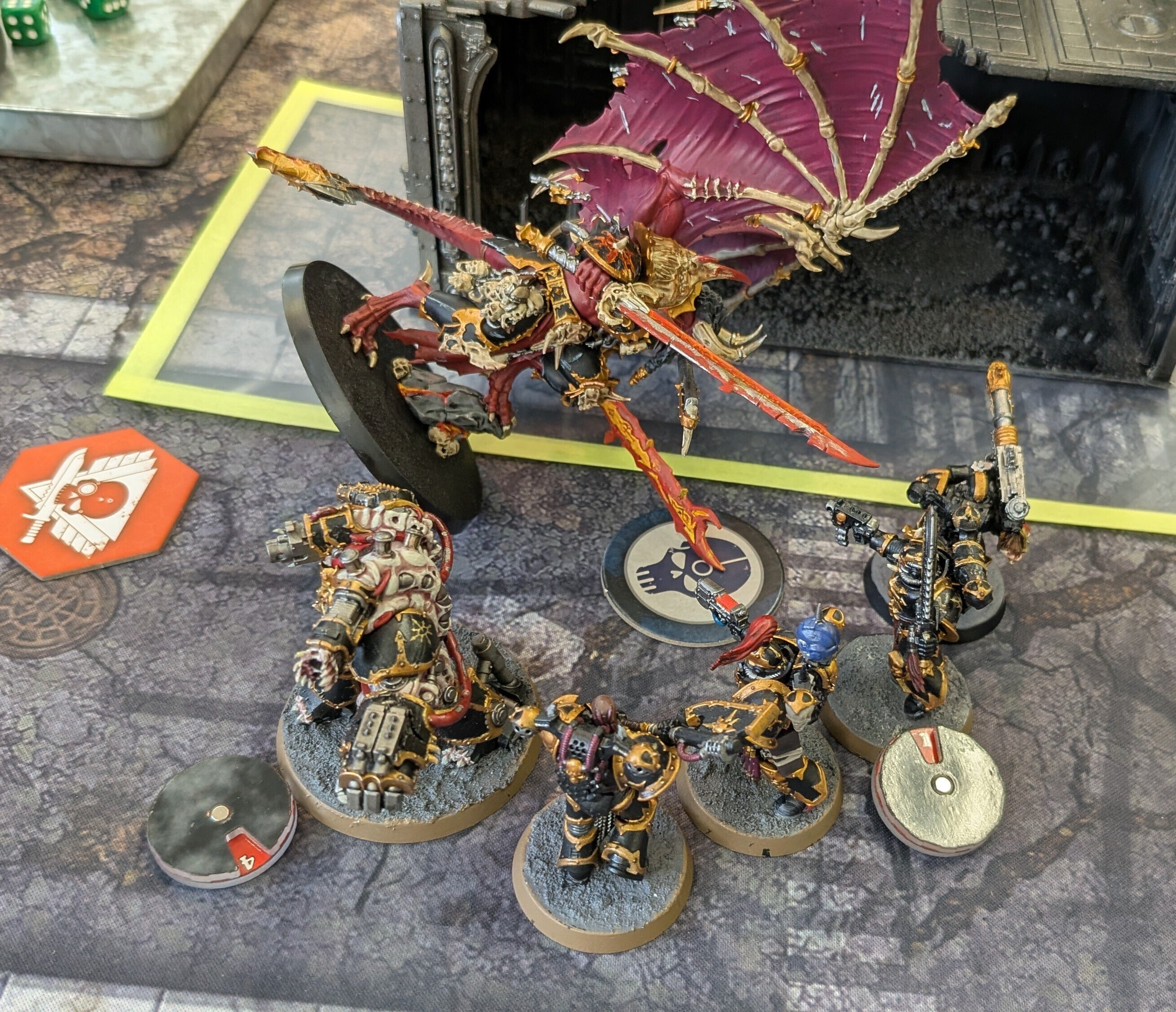 ウォーハンマー40k 10版：プレイレポート ケイオススペースマリーン