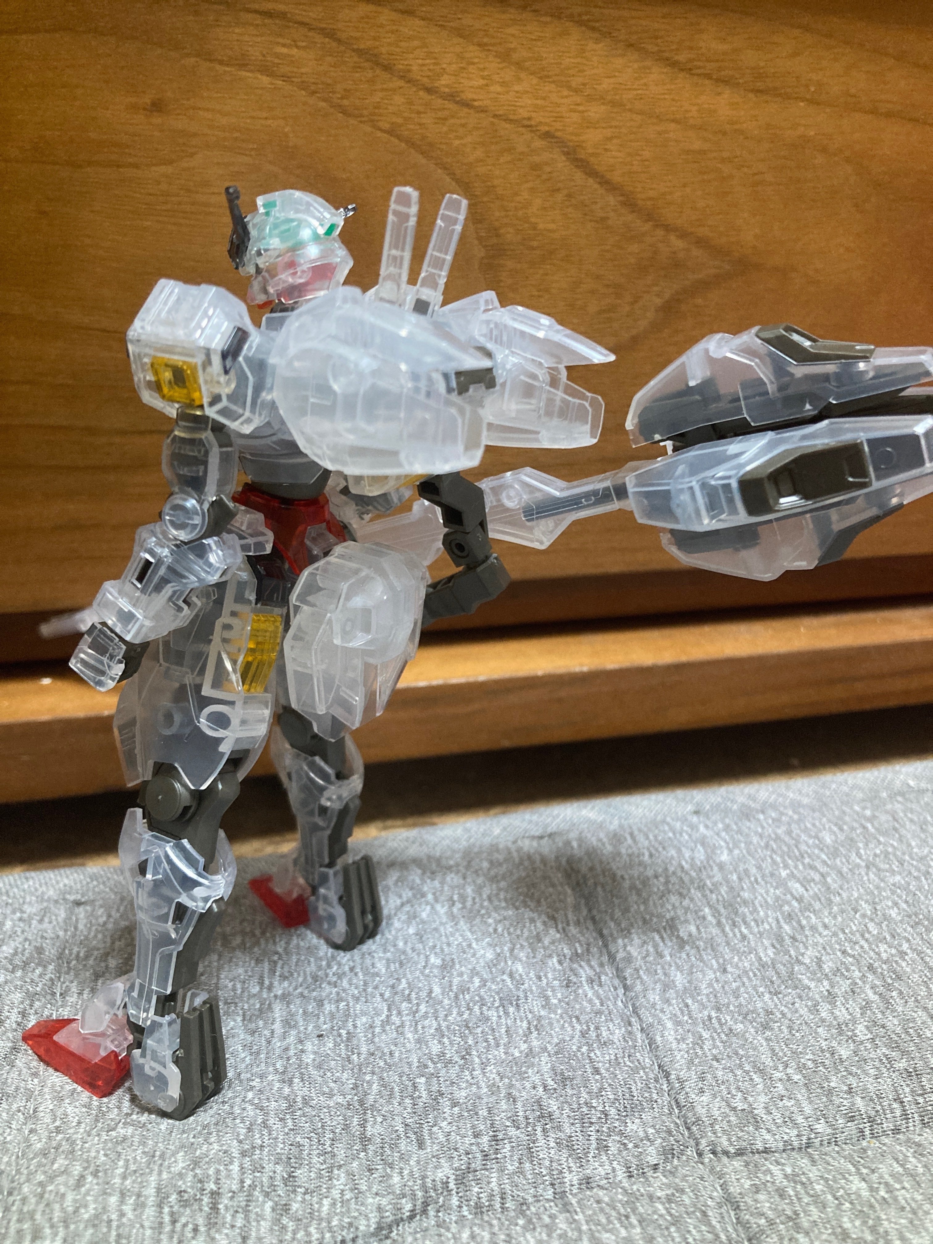 【新品未開封】HG キャリバーン　クリアカラー　ガンドノード　3点セット HG 1/144 ガンダムキャリバーン [クリアカラー] 新品・未開封