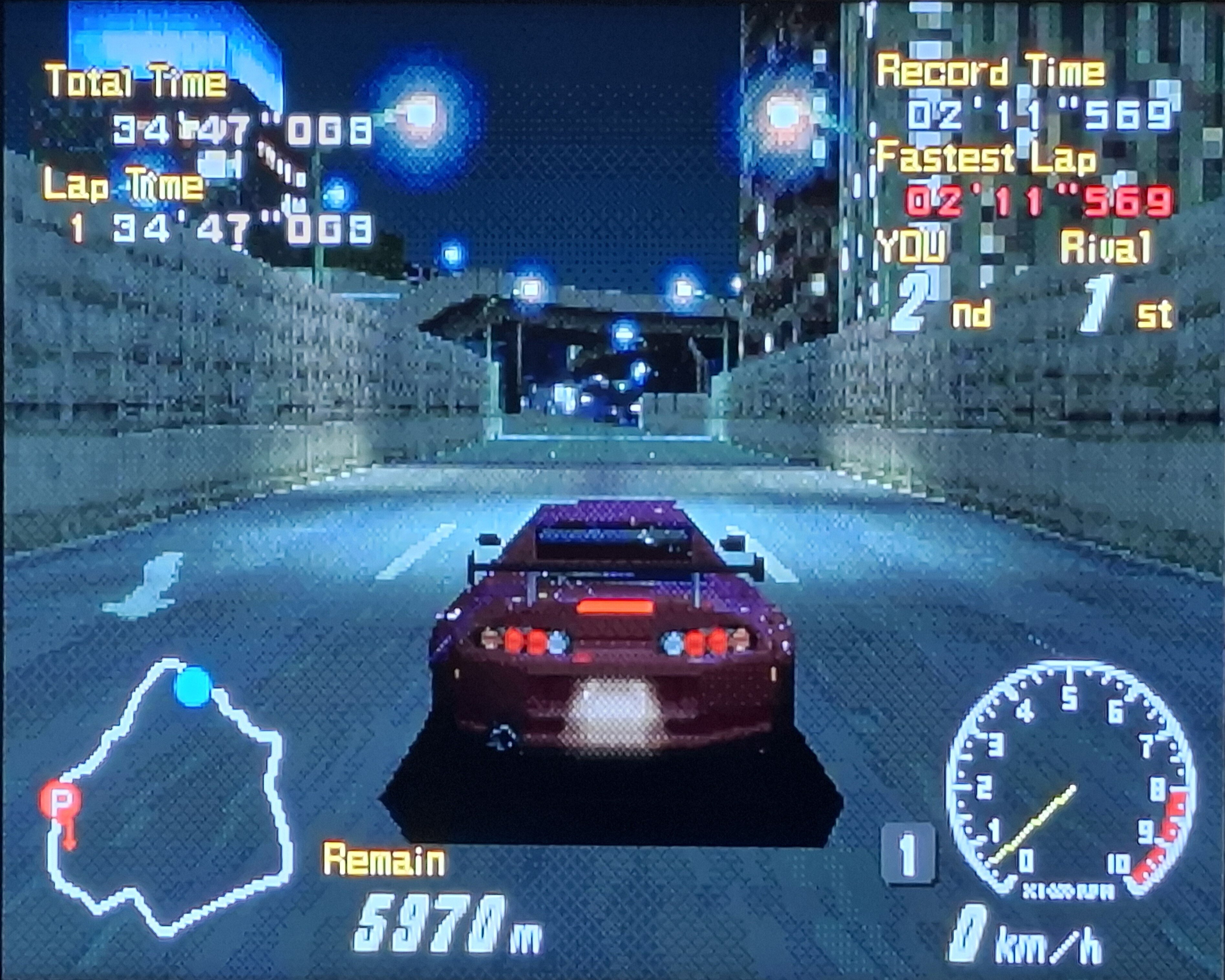 レーシングラグーン聖地巡礼 Last Part - Highway Area (New C1) ｜純