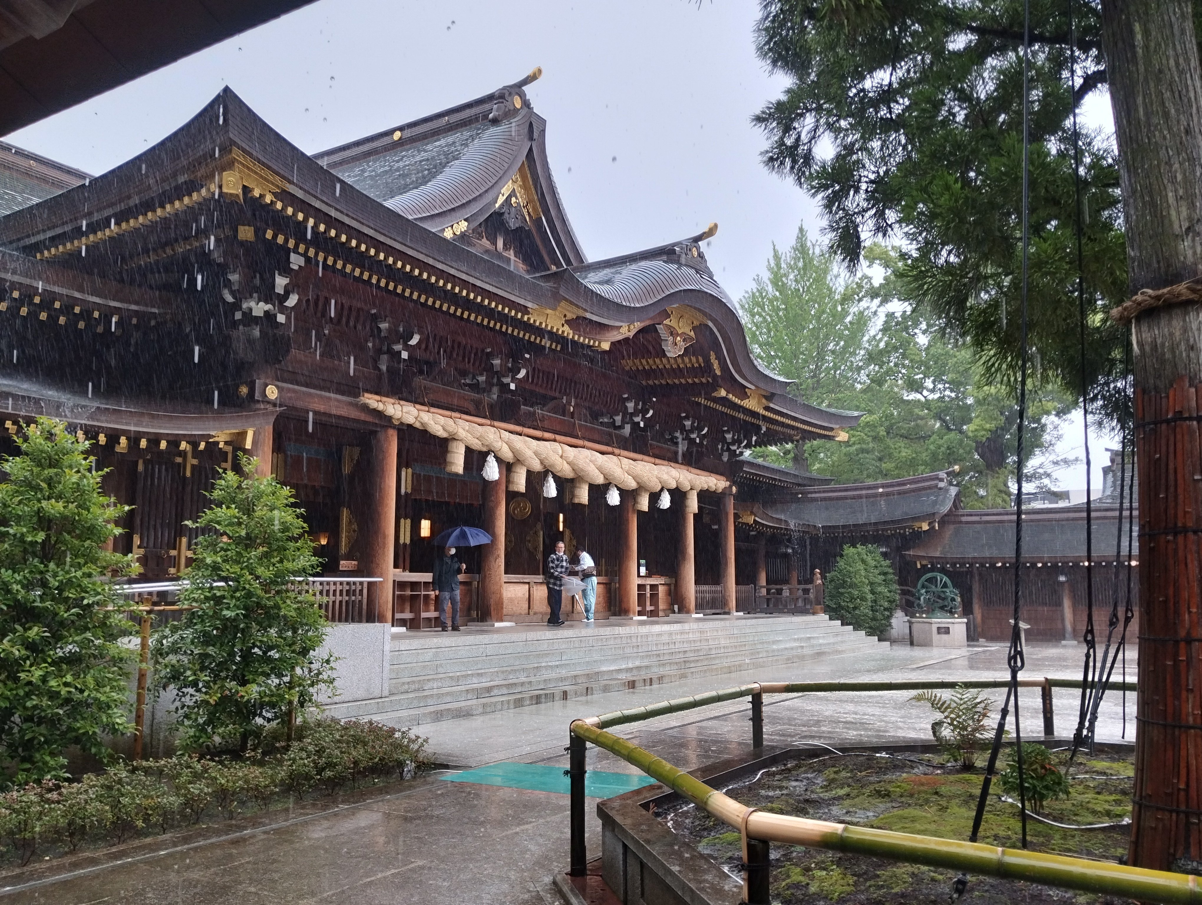 どしゃ降りの寒川神社で八方除け（2025.05関東旅③）｜Teramoto