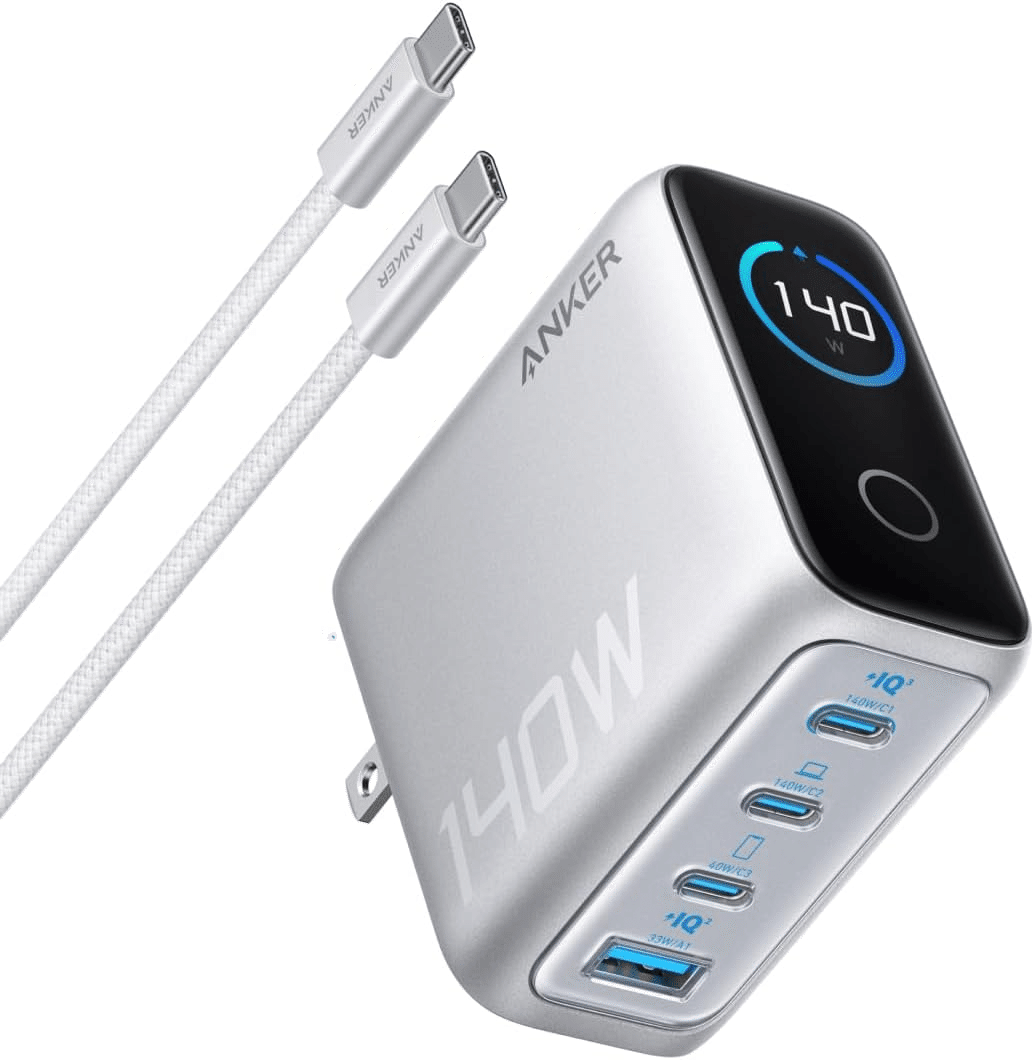 Anker Charger 140W 4 Ports シルバー｜GetGadgetGot