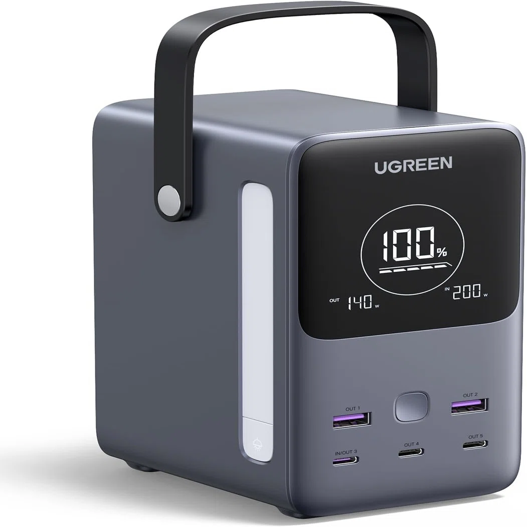 UGREEN Nexode 48000mAh 300W 5ポートモバイルバッテリー｜GetGadgetGot