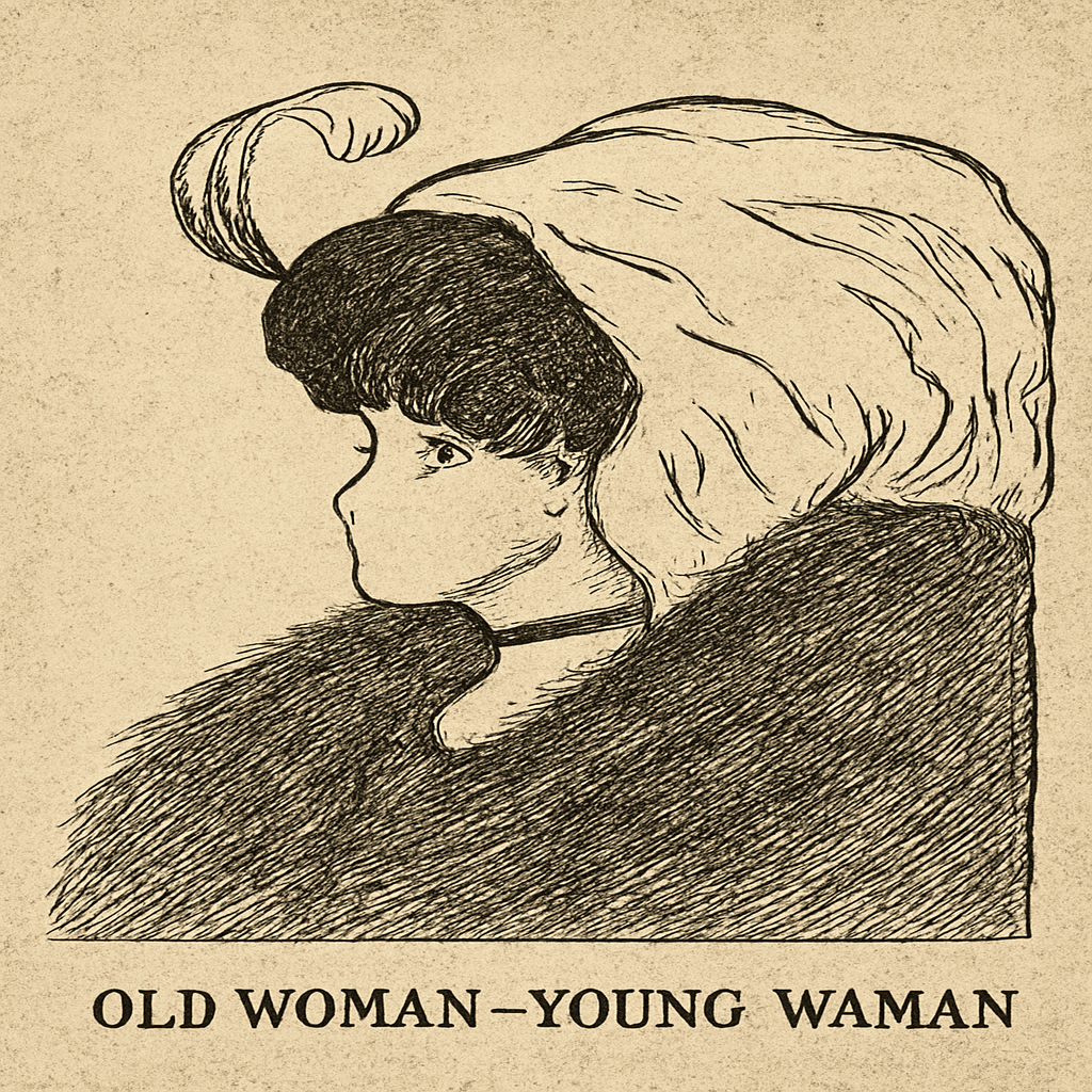 閑話休題】生成AIによる比較（騙し絵（錯視画像）の生成）｜Kazuomi