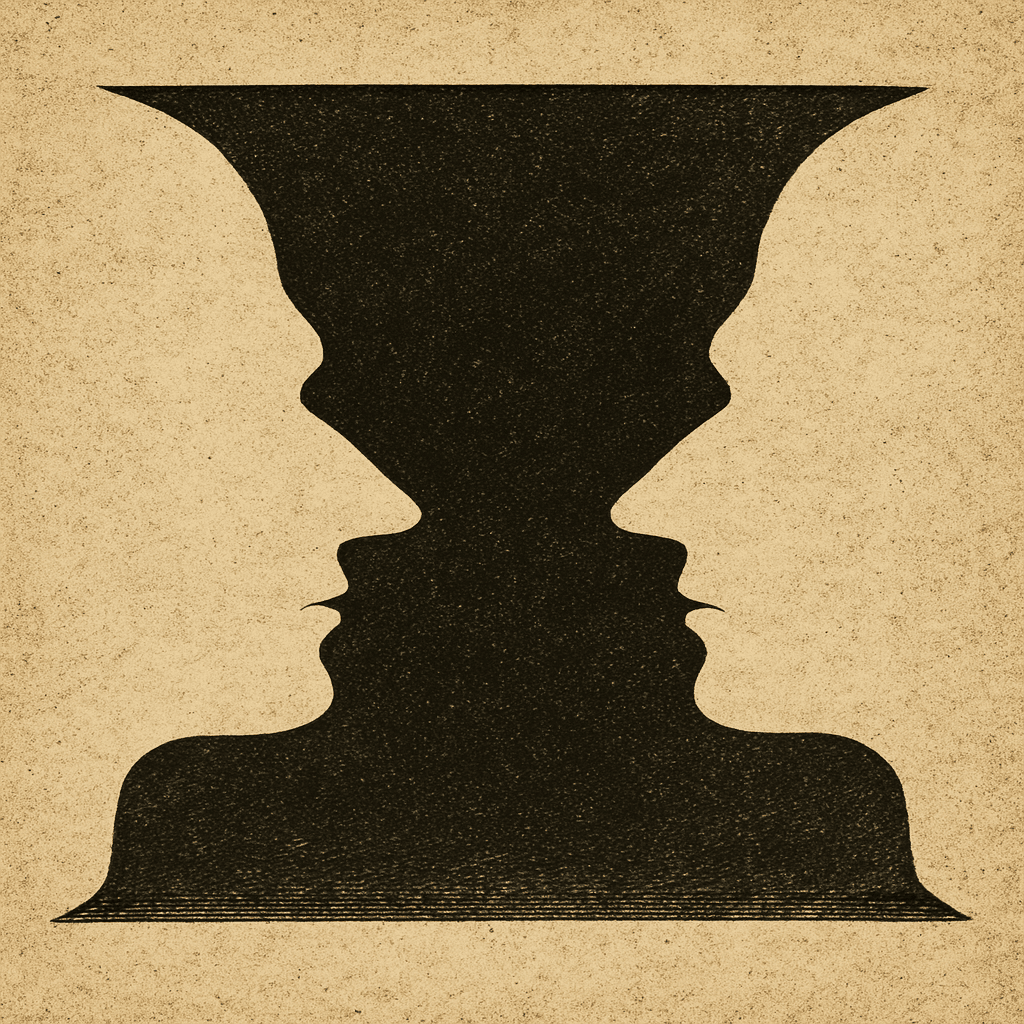 閑話休題】生成AIによる比較（騙し絵（錯視画像）の生成）｜Kazuomi