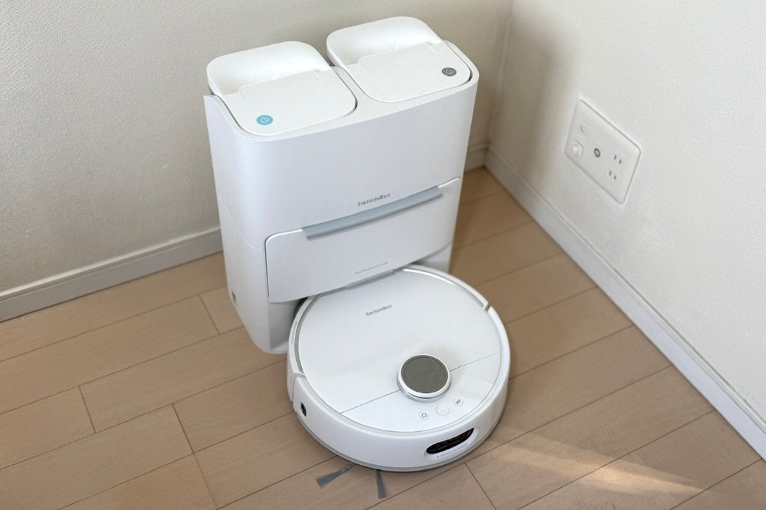 完全自動で掃除完了】SwitchBot ロボット掃除機 S20レビュー
