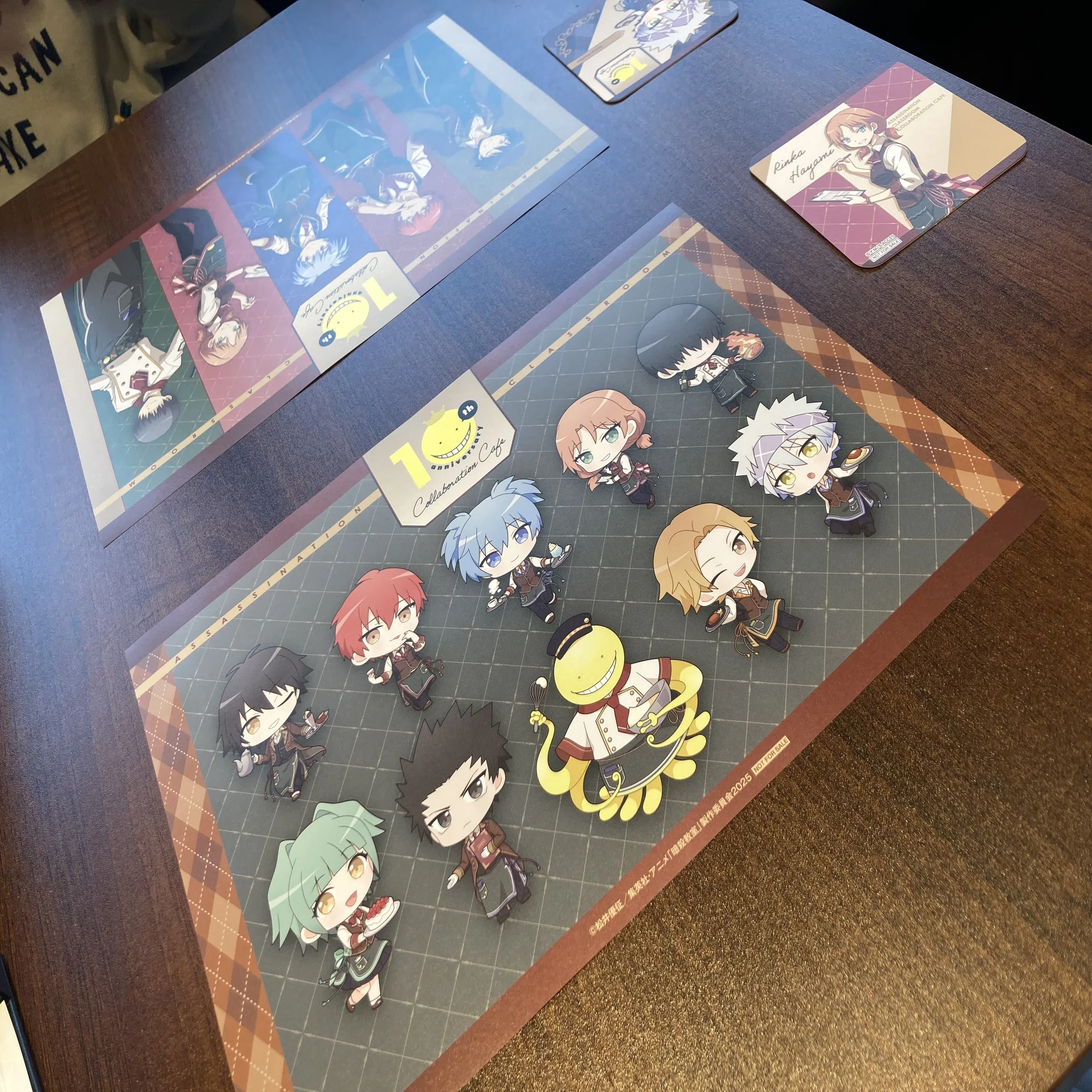 暗殺教室コラボカフェ＆スカイツリーPOPUP SHOPに行ってきた｜朝日くら