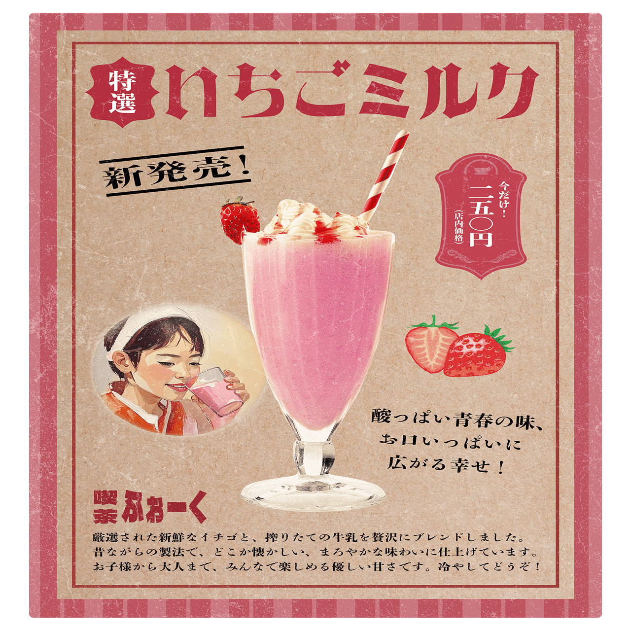 AIとやってみた】AIと一緒に昔のポスターを現代風にアレンジしてみた