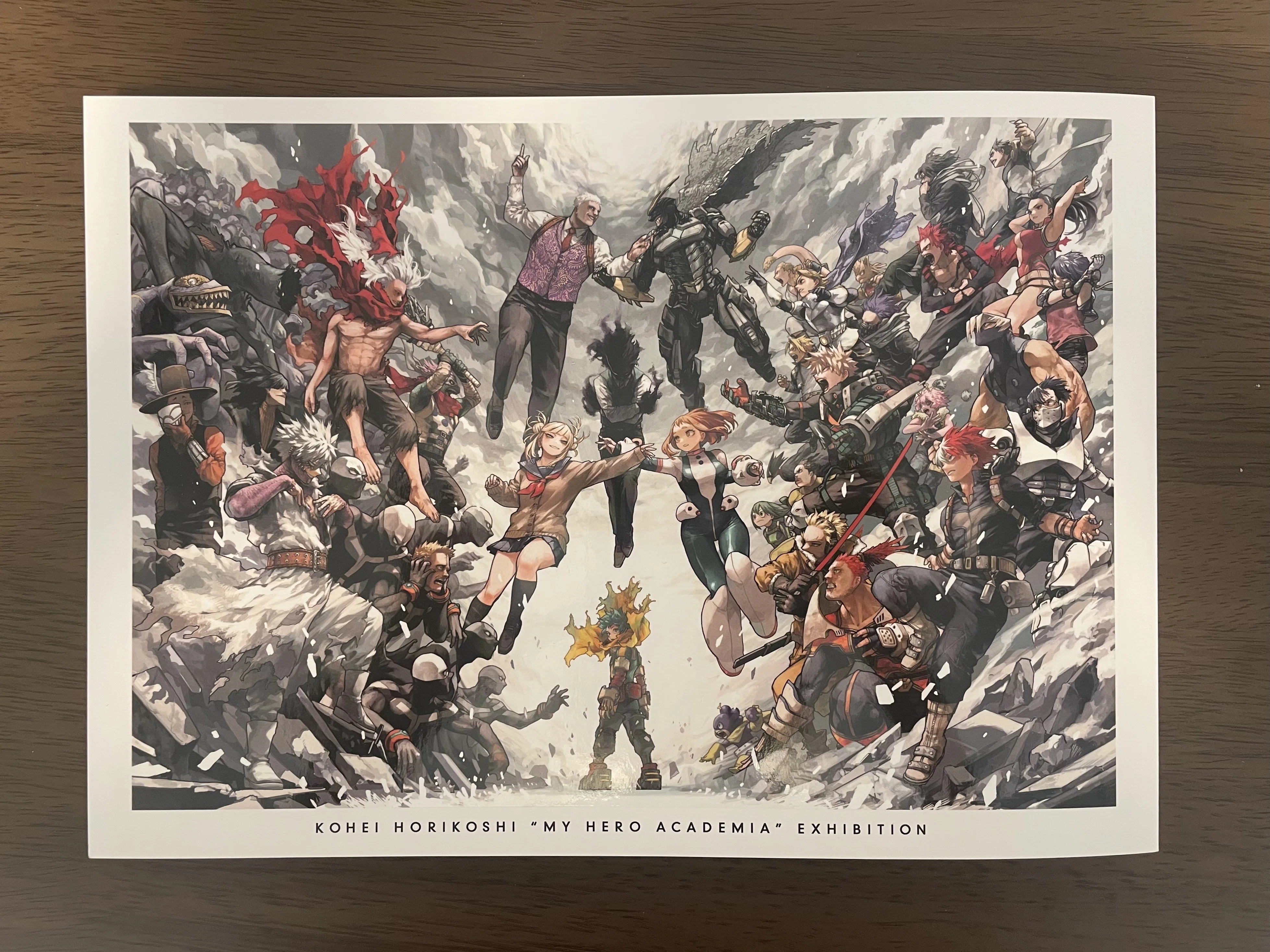 ヒロアカ原画展、熱量｜アキヅキ