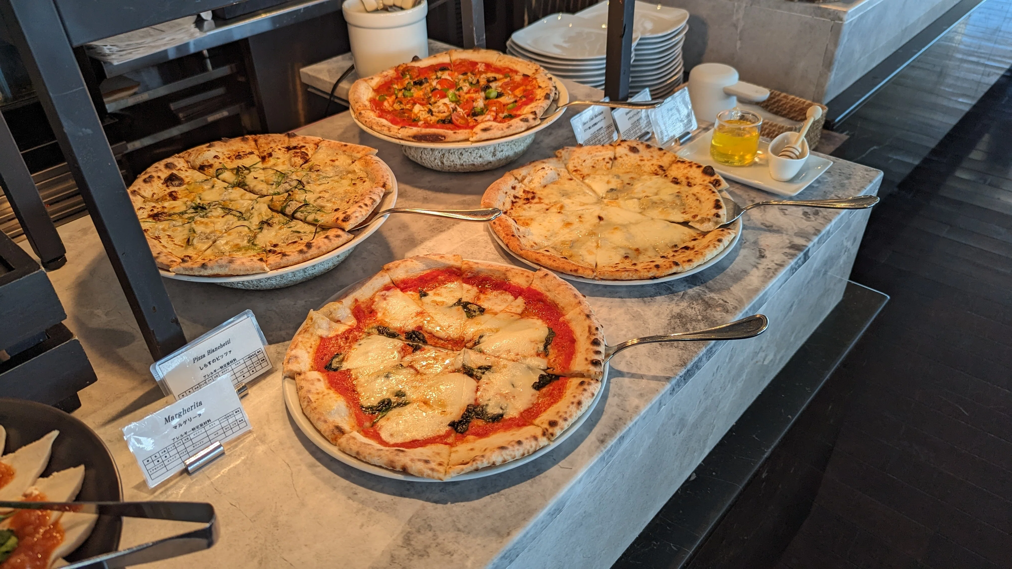 Italian Lunch Buffet at XEX ATAGO GREEN HILLS, Adorned with a