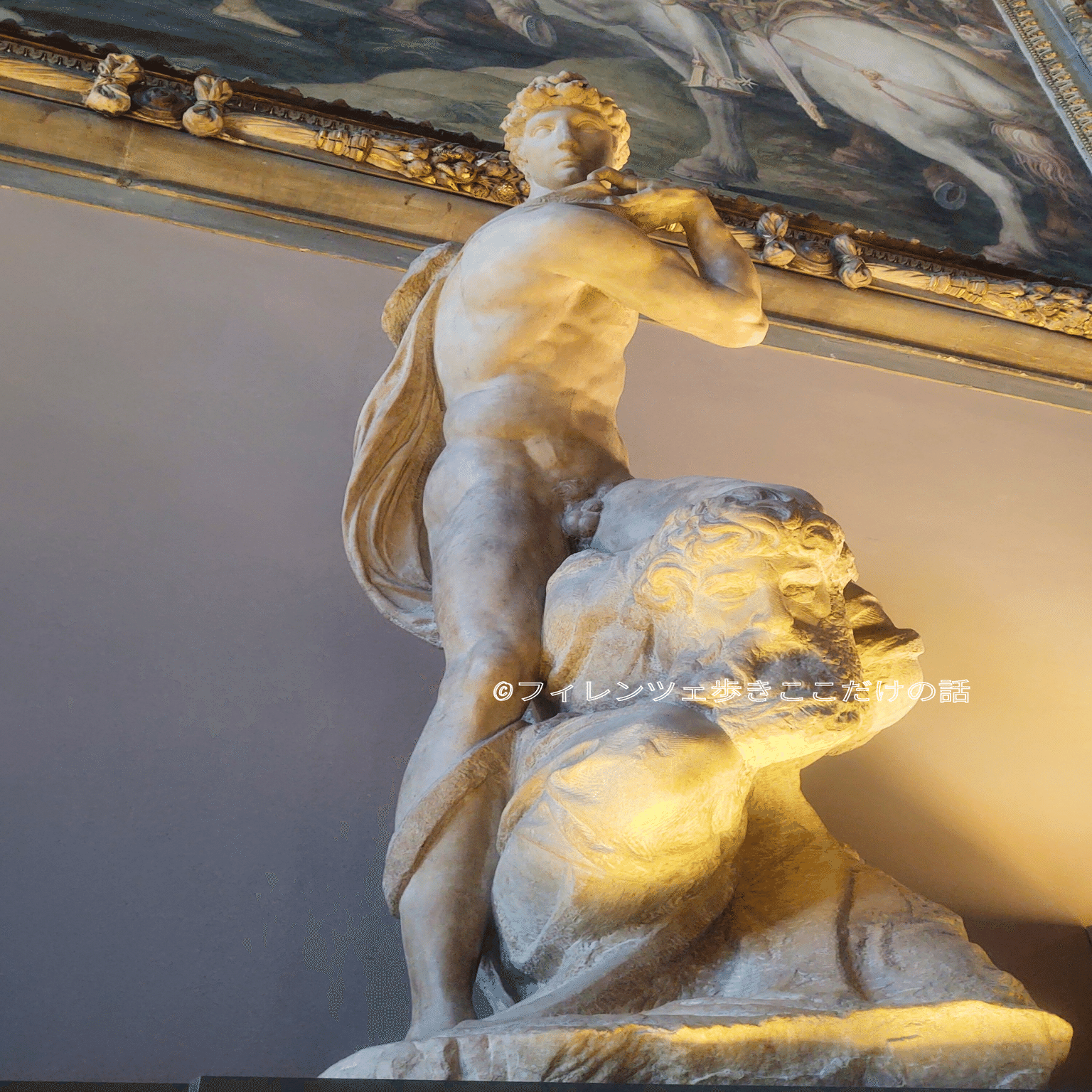 500人の間、彫刻編｜フィレンツェ歩き ここだけの話