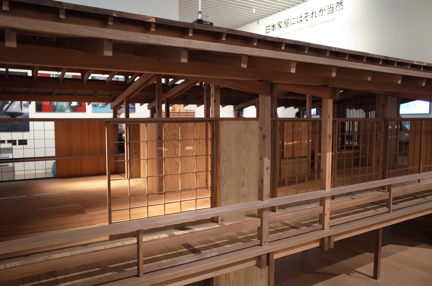 52.丹下健三自邸の1/3スケール巨大模型～＠「建築の日本展（2018