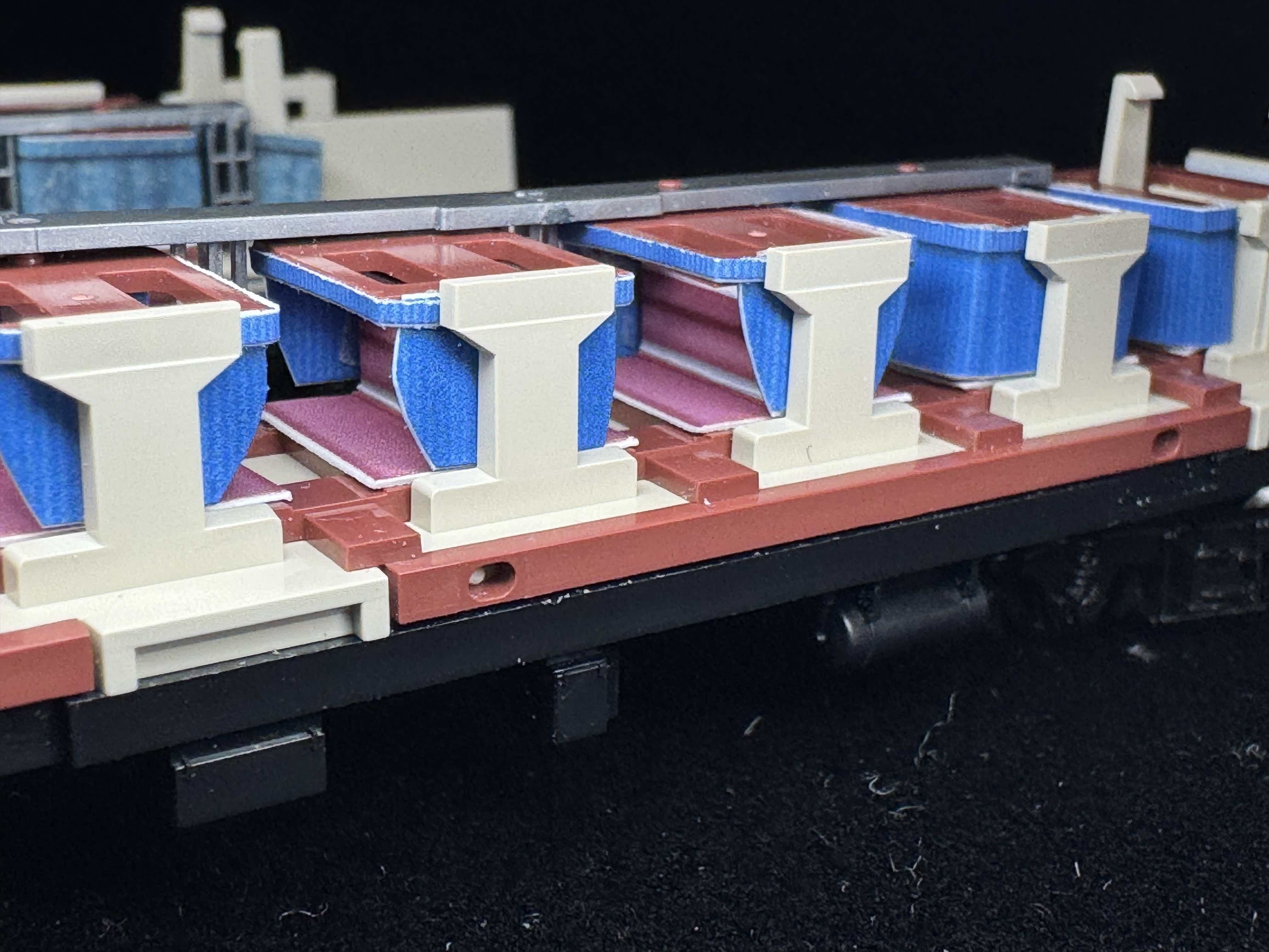 3044C/3045C/3046C 開放B寝台車「オハネフ25-100(九)」カーテンパーツ