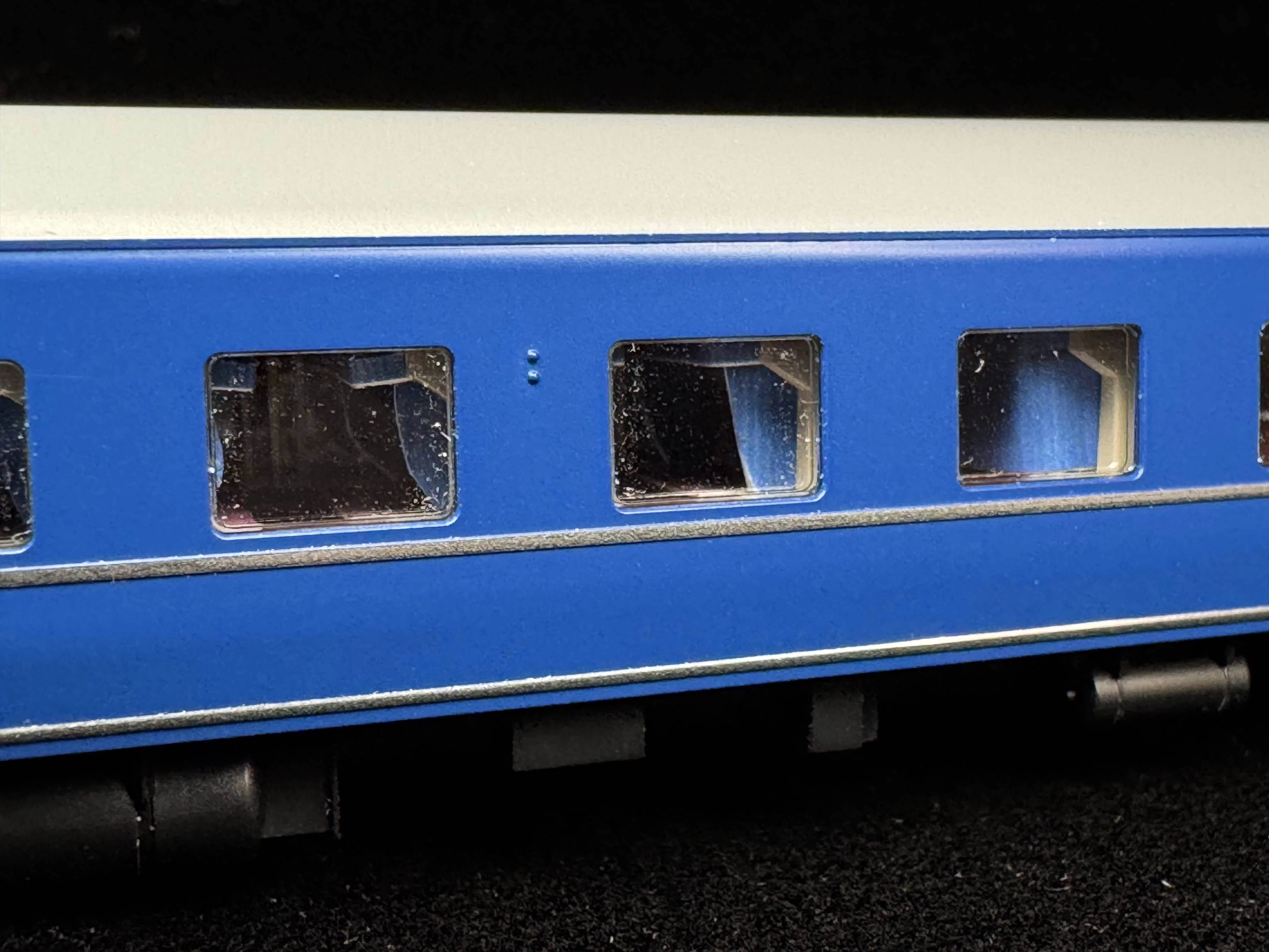 スハレ　寝台列車？のカーテン✖️2点 3044C/3045C/3046C 開放B寝台車「オハネフ25-100(九)」カーテンパーツ