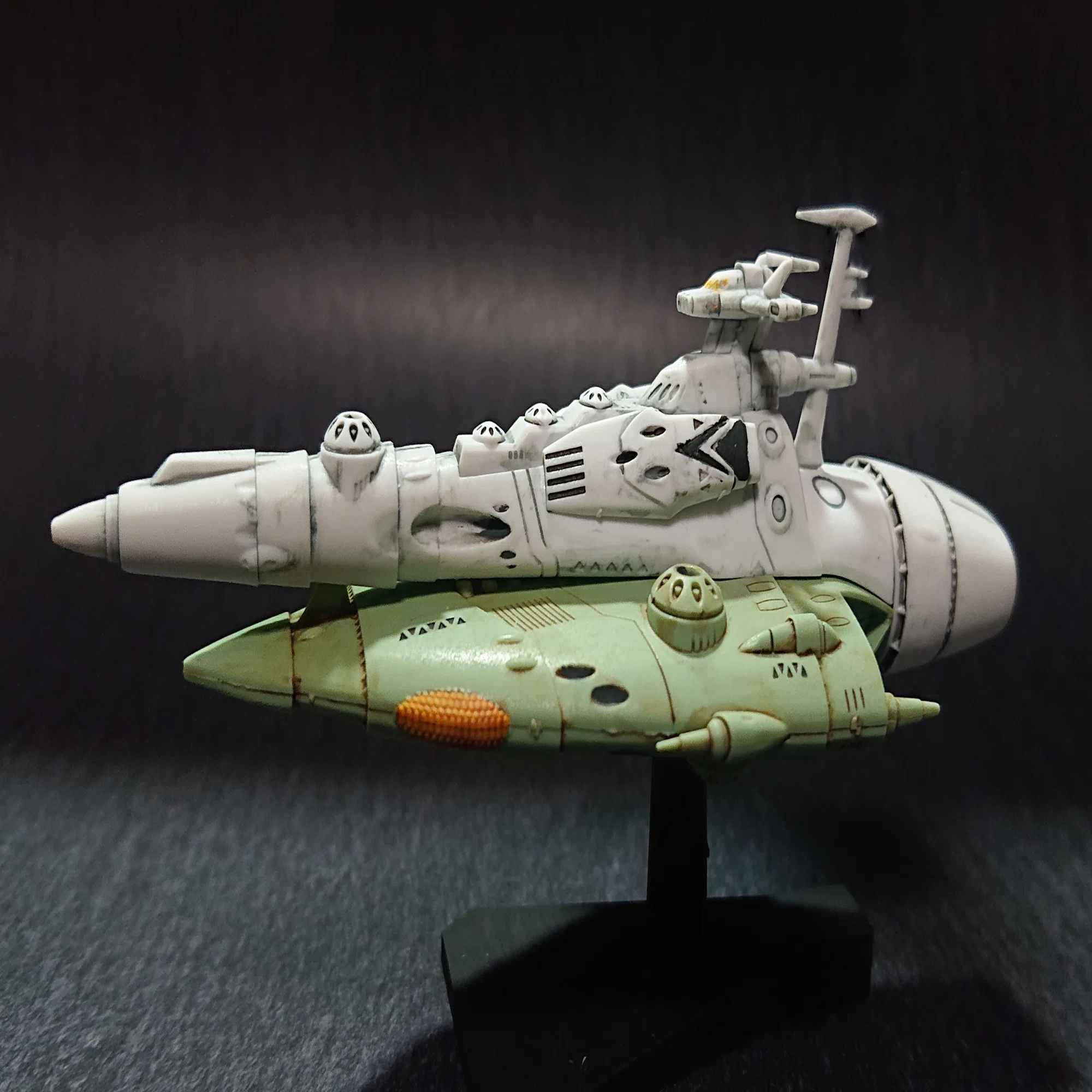 宇宙戦艦を雑に作ってみた｜メニホビ