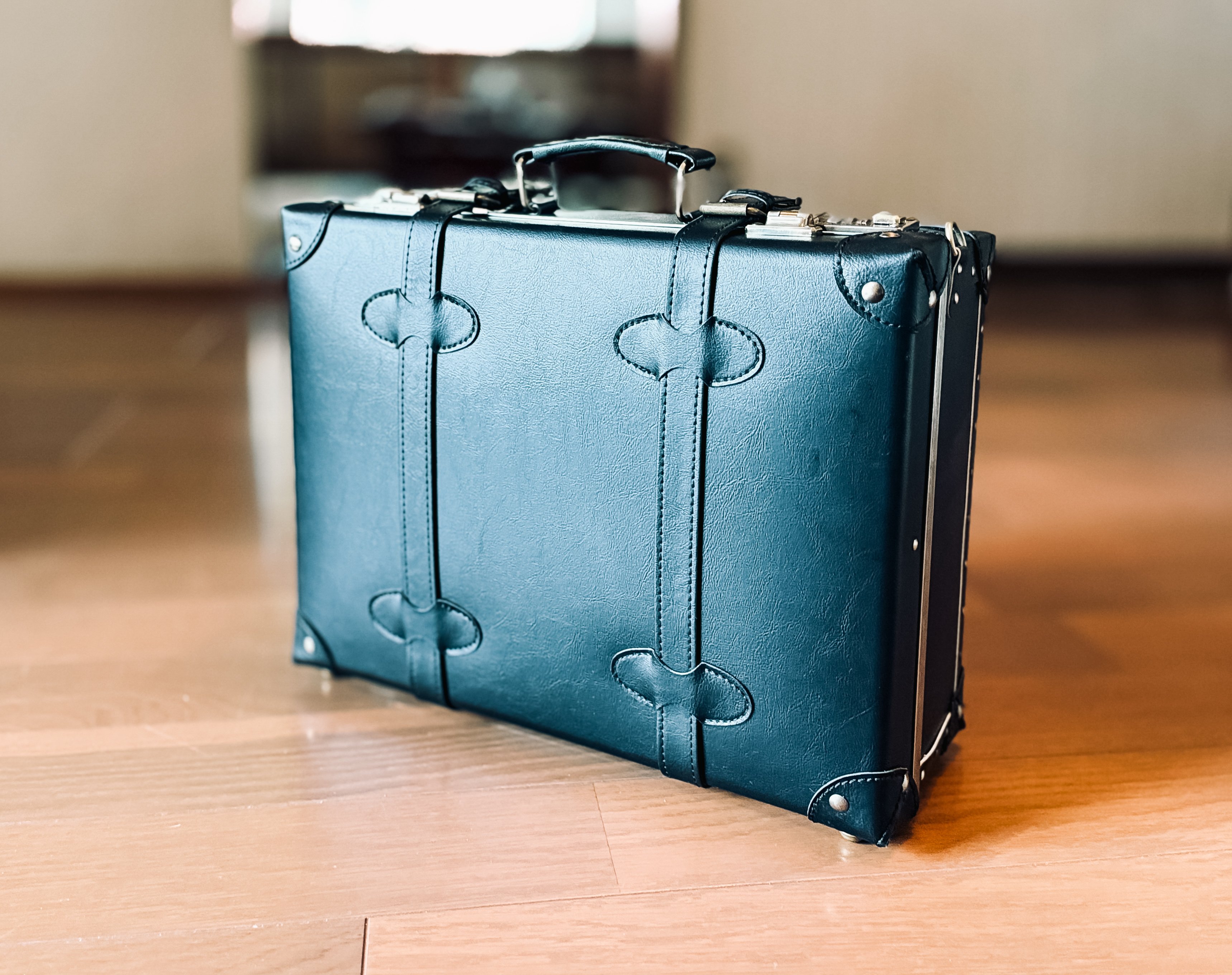 旅行用小型トランク（ヴィンテージ） 旅行用小型トランク（ヴィンテージ） 親子セット】トランクケース