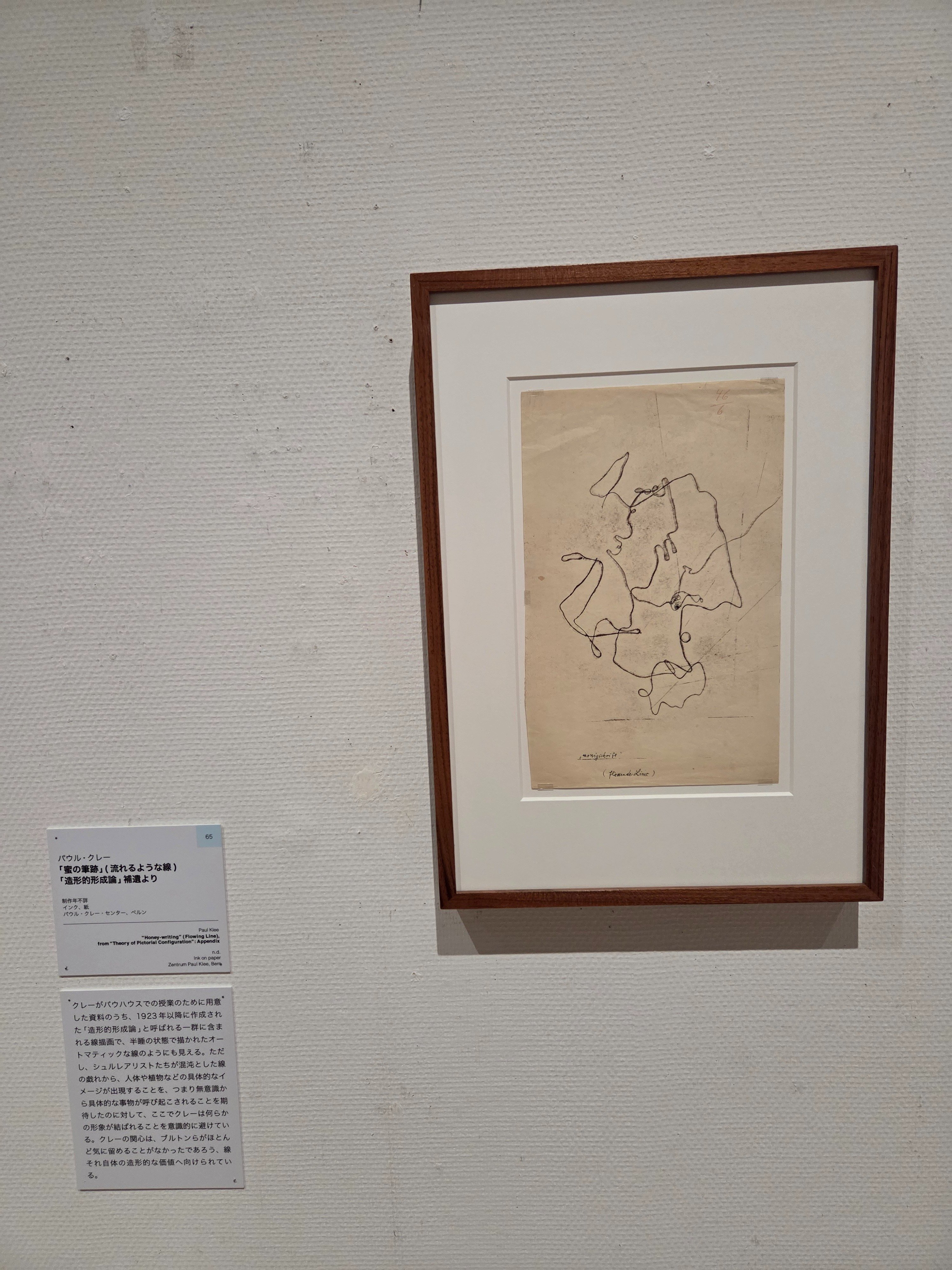 雑踏と閑 《Animé et Calme》 18ème パウル・クレー展 【2025/7/2