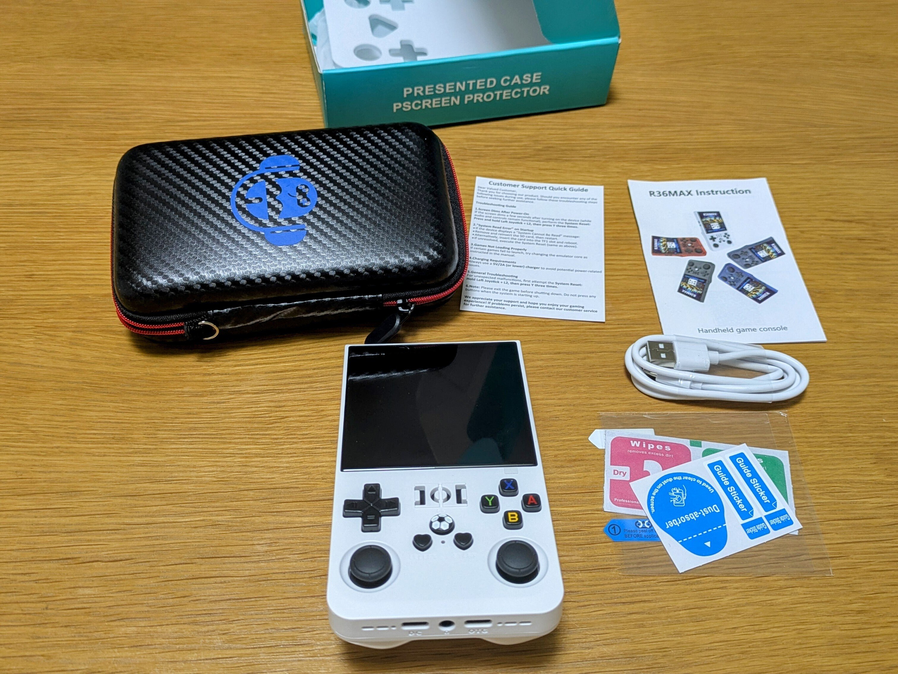 R36 MAX 開封の儀〜中華エミュレータ。ファミコンからPSPまで1台で