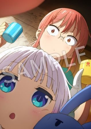 『小林さんちのメイドラゴン 』メッセージ付きフォト風イラストカード全6種セット 小林さんちのメイドラゴン 』メッセージ付きフォト風イラスト