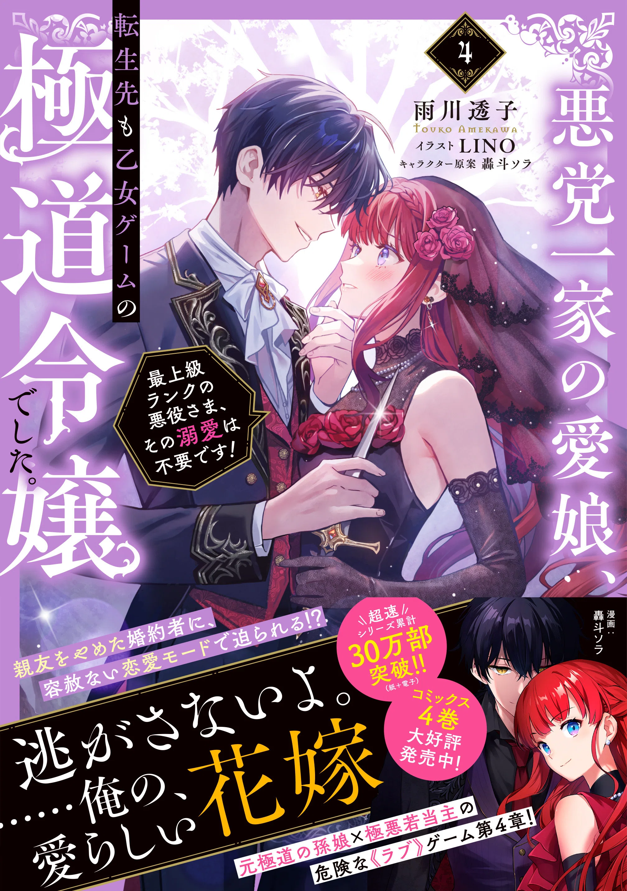 🌹#あくまな】小説4巻の詳細/特典/書き下ろし｜雨川 透子/Touko Amekawa