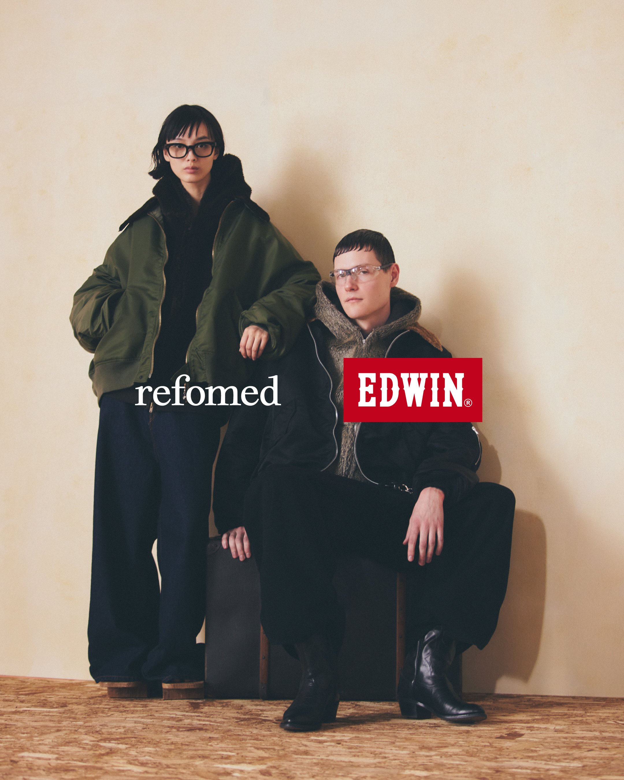 パンツ FRESH MAN DENIM WIDE PANTS by EDWIN\"OW\" パンツ FRESH MAN DENIM WIDE PANTS by EDWIN