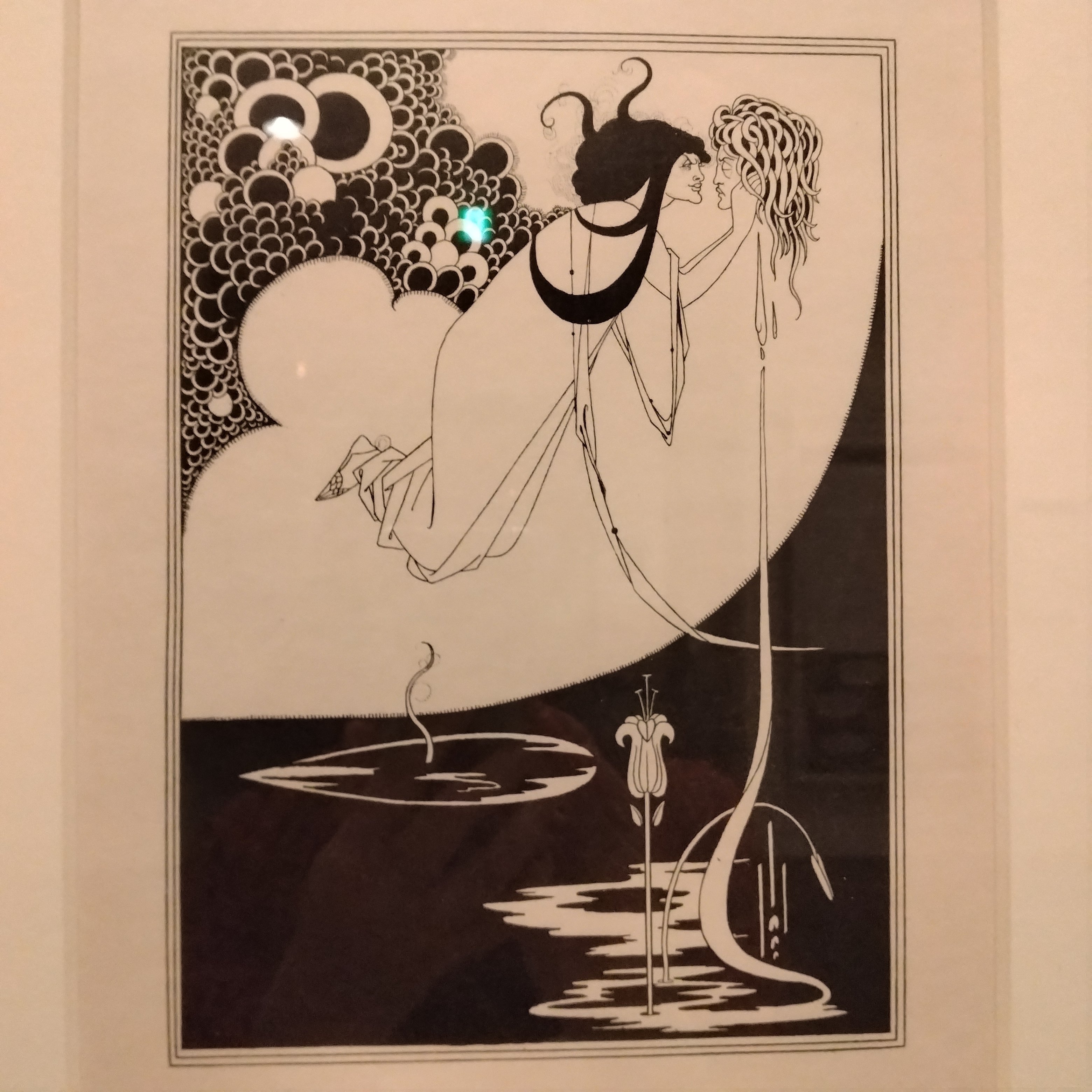 絵画　お化け 饒舌な黒と白〜異端の奇才ビアズリー展｜hiroko/灯月（あかつき）