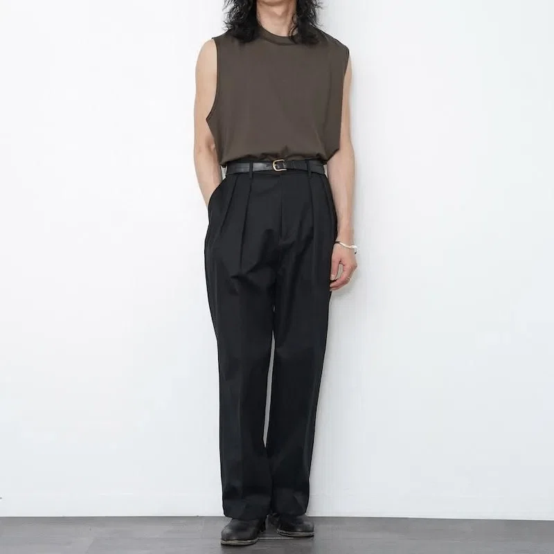 この夏のアップデートにおすすめ 〈ULTERIOR〉SUVIN SUEDED TENJIKU
