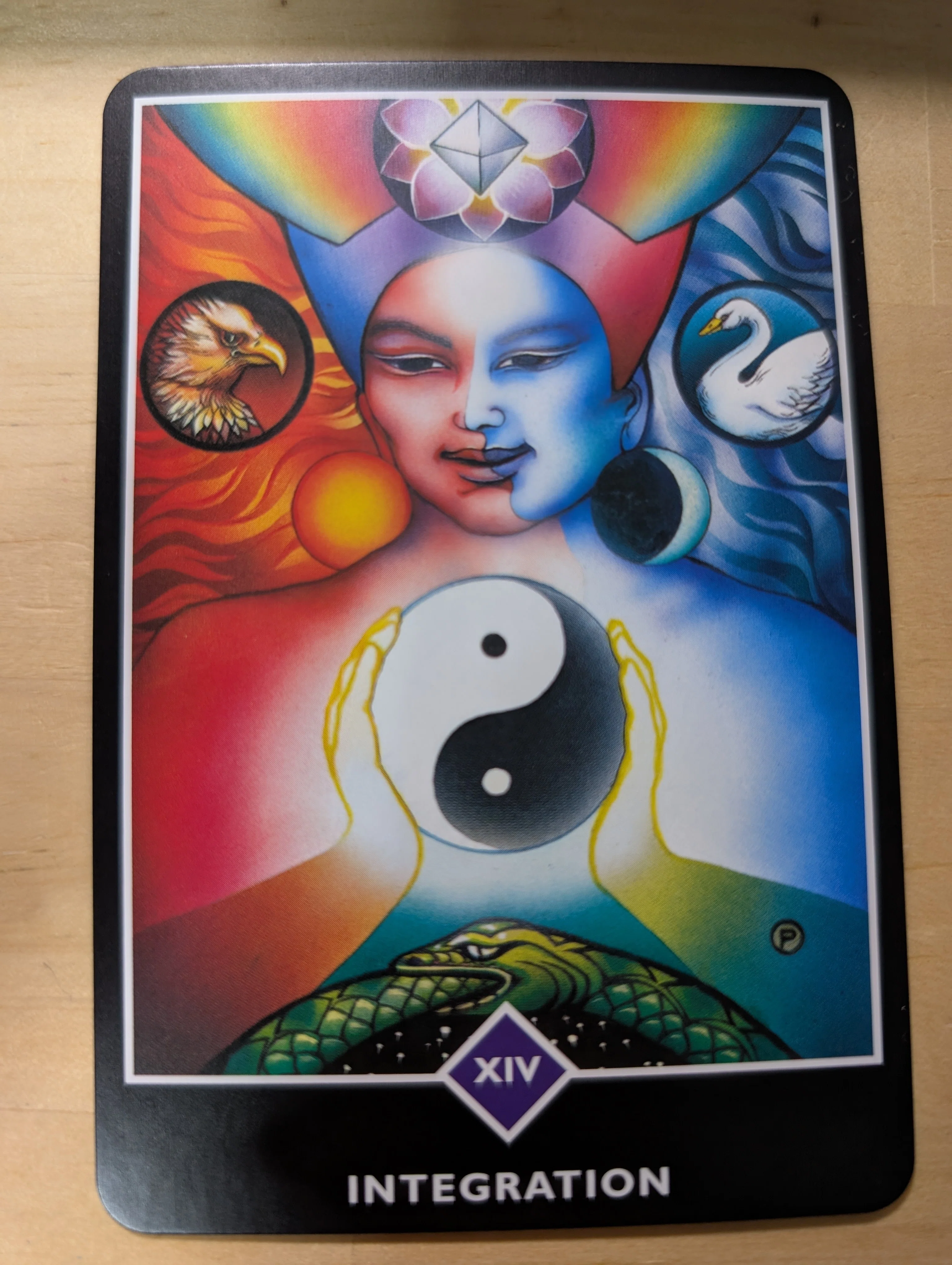 Innocence and Integration. Today's Zen Tarot 01｜ともこ
