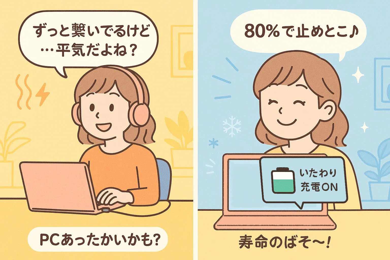 充電しっぱなし」のノートPC、寿命は縮む？【2025年版・バッテリーの 