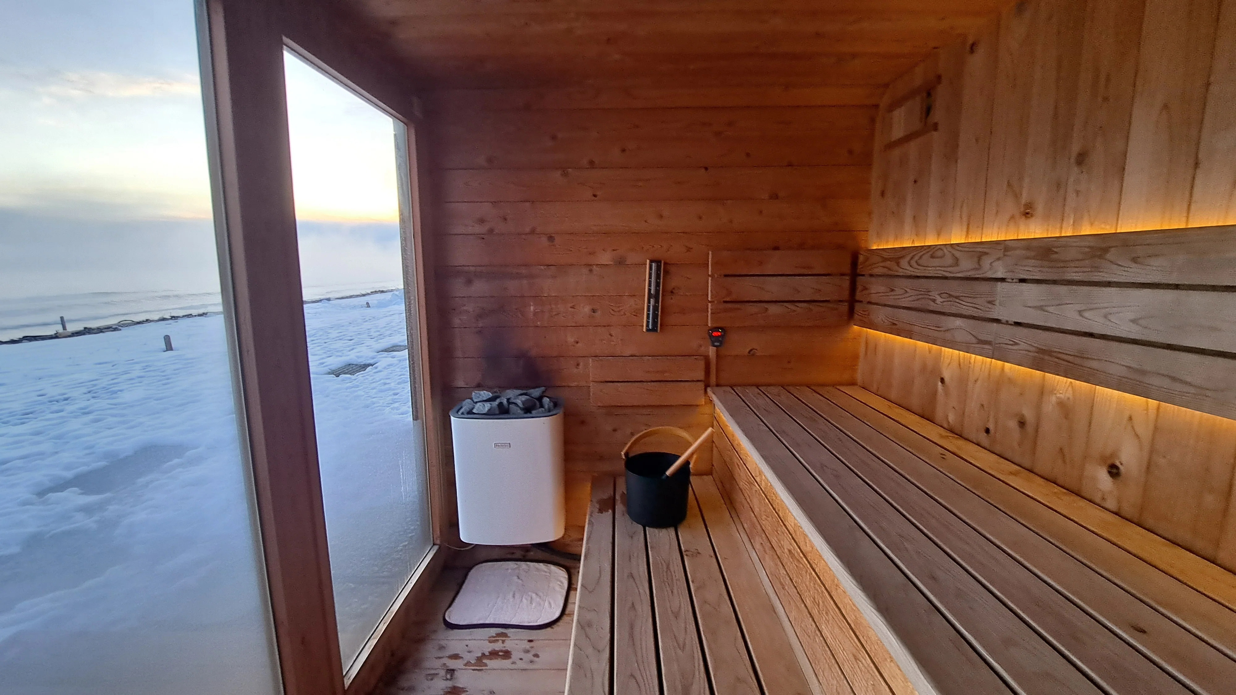氷見冬紀行】民宿あおまさで雪上外気浴✨五感まるごとリフレッシュの
