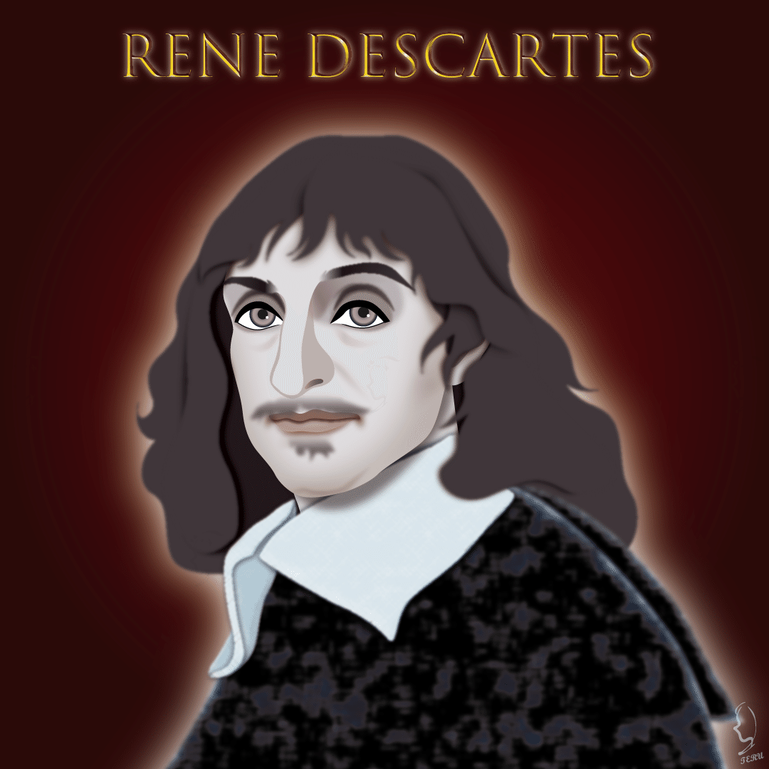 1991年フランス ルネ・デカルト100フラン記念銀貨 PCGS認証 フランスの哲学者、数学者『ルネ・デカルト』のイラスト🎨｜輝っち