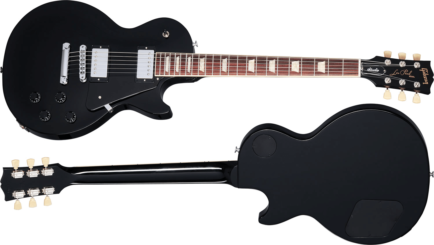 黒の「ギブソン・レスポール・スタジオ」と言えば定番中の大定番で 黒の「ギブソン・レスポール・スタジオ」と言えば定番中の大定番で