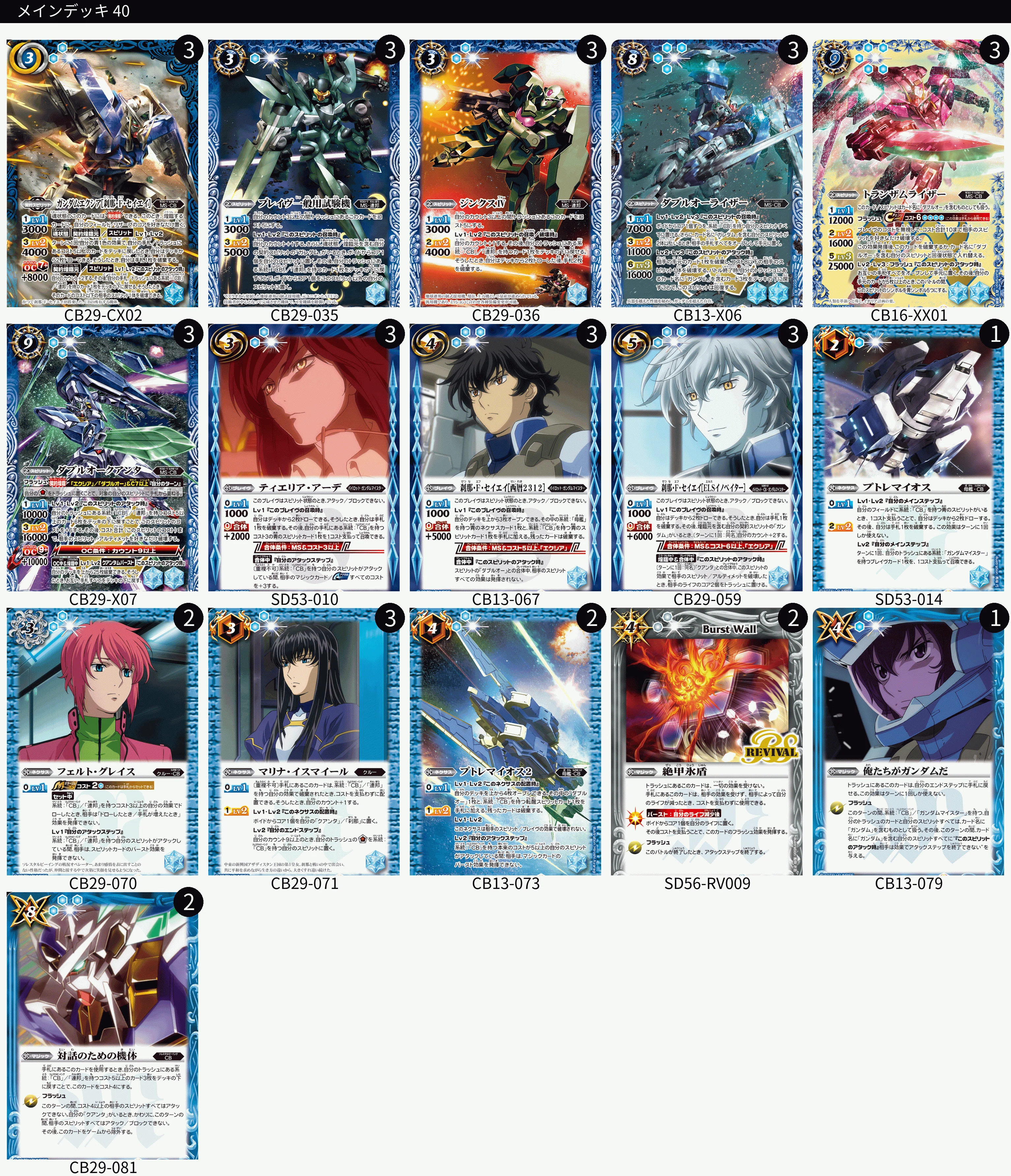 天使の名を持つ白き悪魔！コラボ限定 両刀契約ダブルオー【バトスピ
