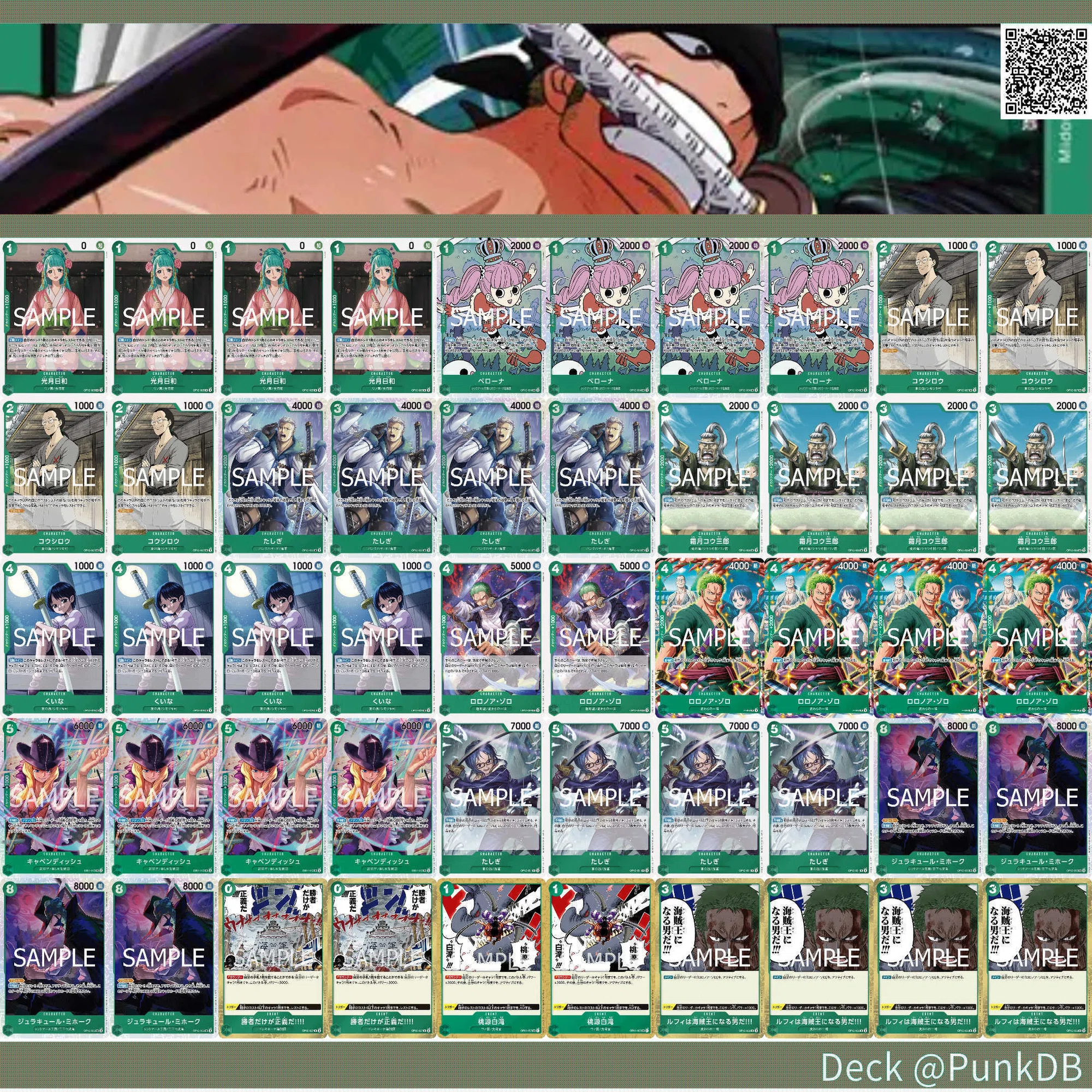 one piece tcg zoro deck list Mastering Green Zoro: A Beginner's Combine both packs to broaden the range of available strategies Richard Chen's 3rd place nationals