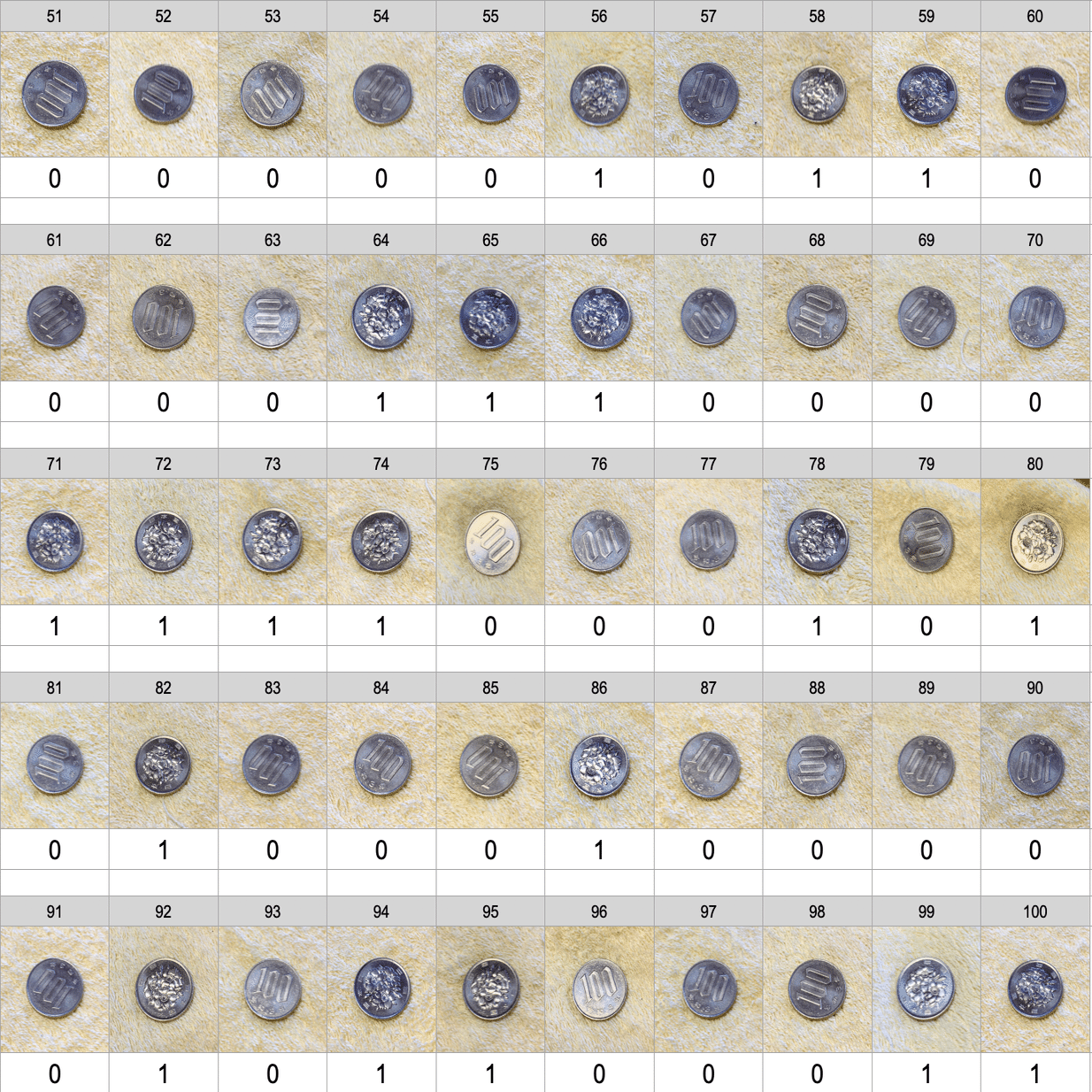 せっかく用意したんだからコインを投げてみよう、ということで100回投げてみた〜中心極限定理（4）｜Almond Fish（小酒井基文）