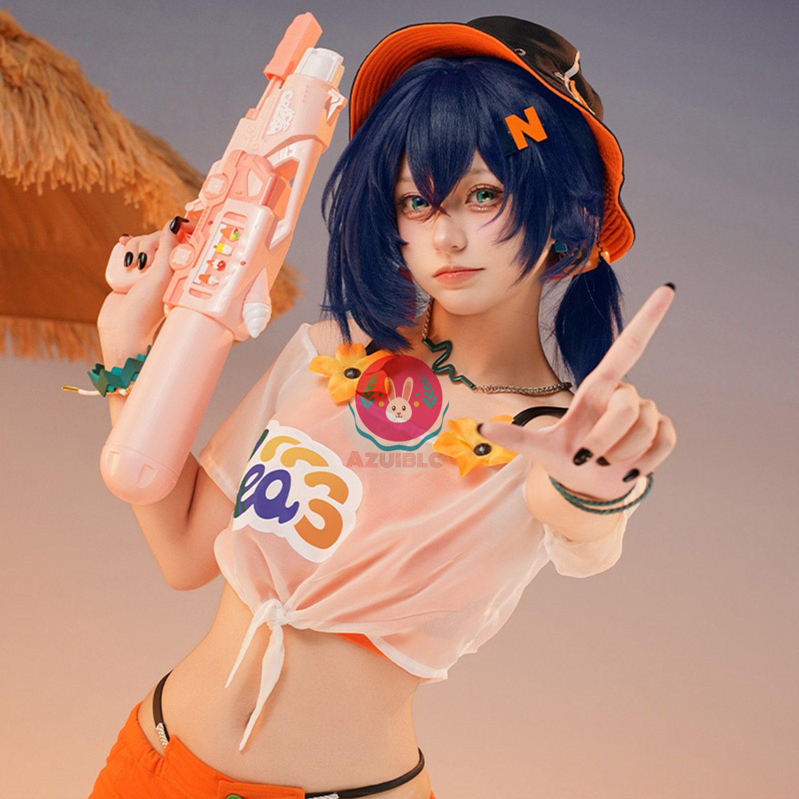 AZUIBLC】新作登場 ゼンゼロ主人公・リンちゃんの新衣装「夏色