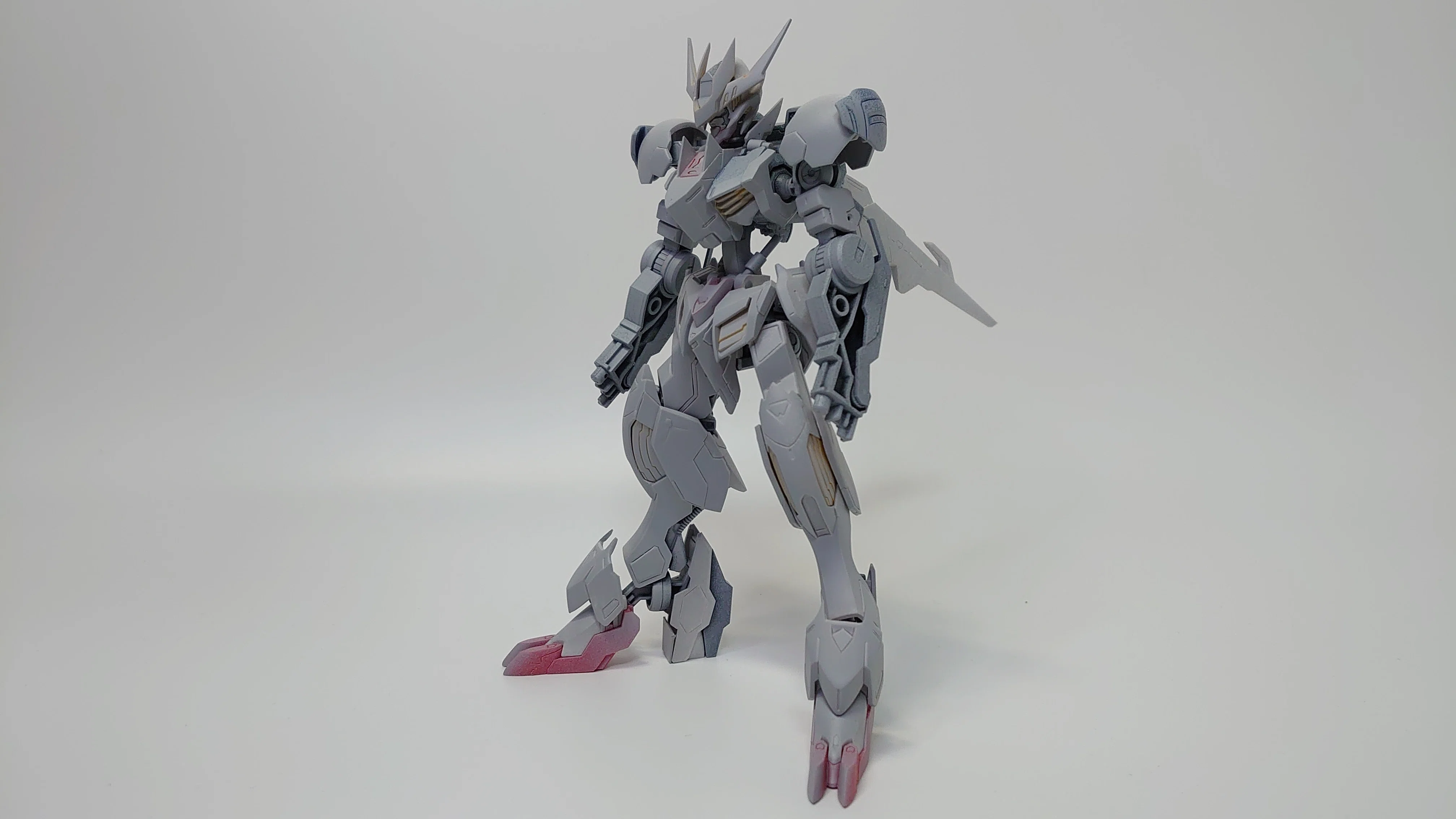 完全筆塗り】足元から情報量爆増！HGバルバトスルプスレクスの下半身を